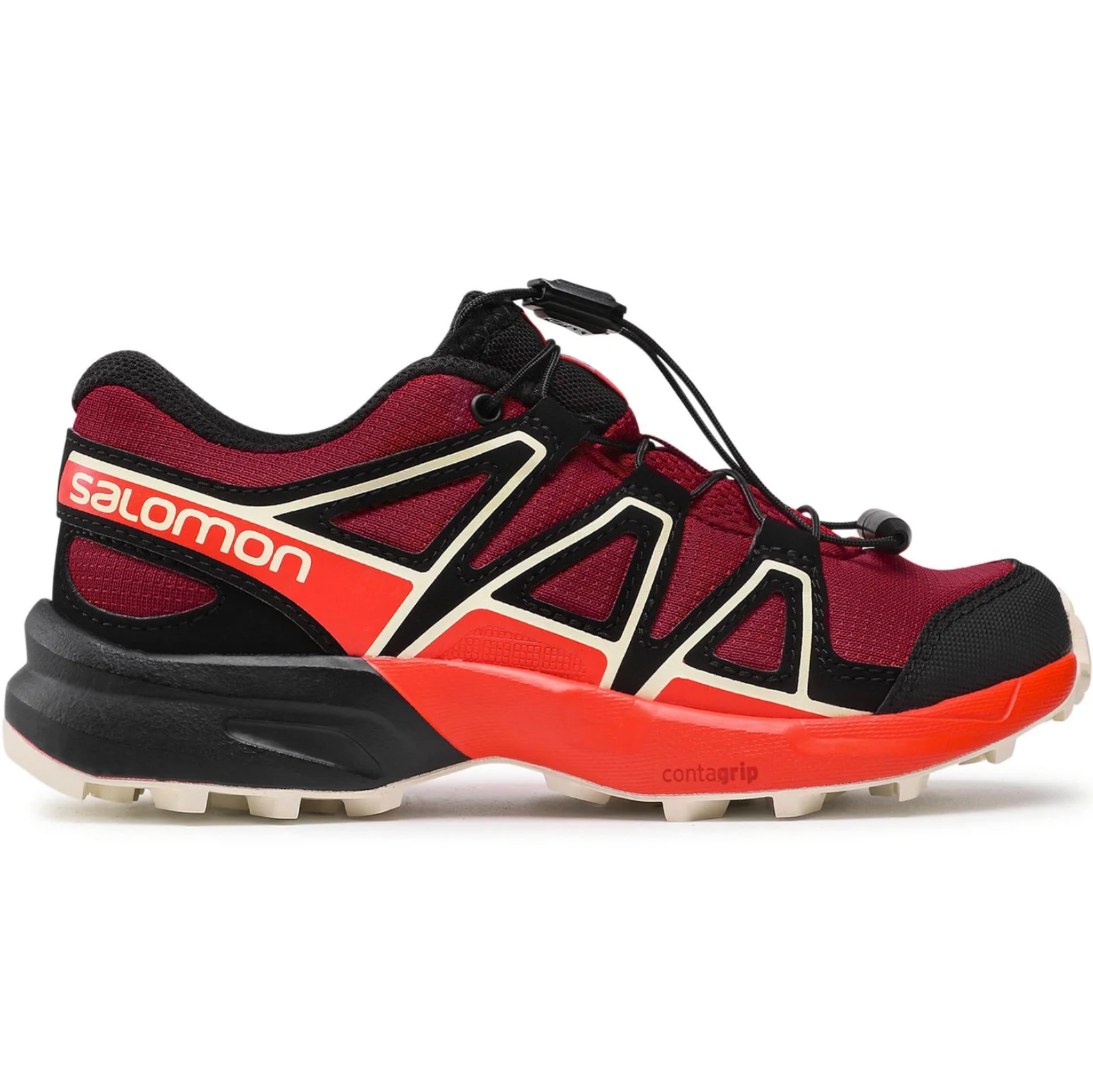 SALOMON batai Speedcross J raudona/juoda