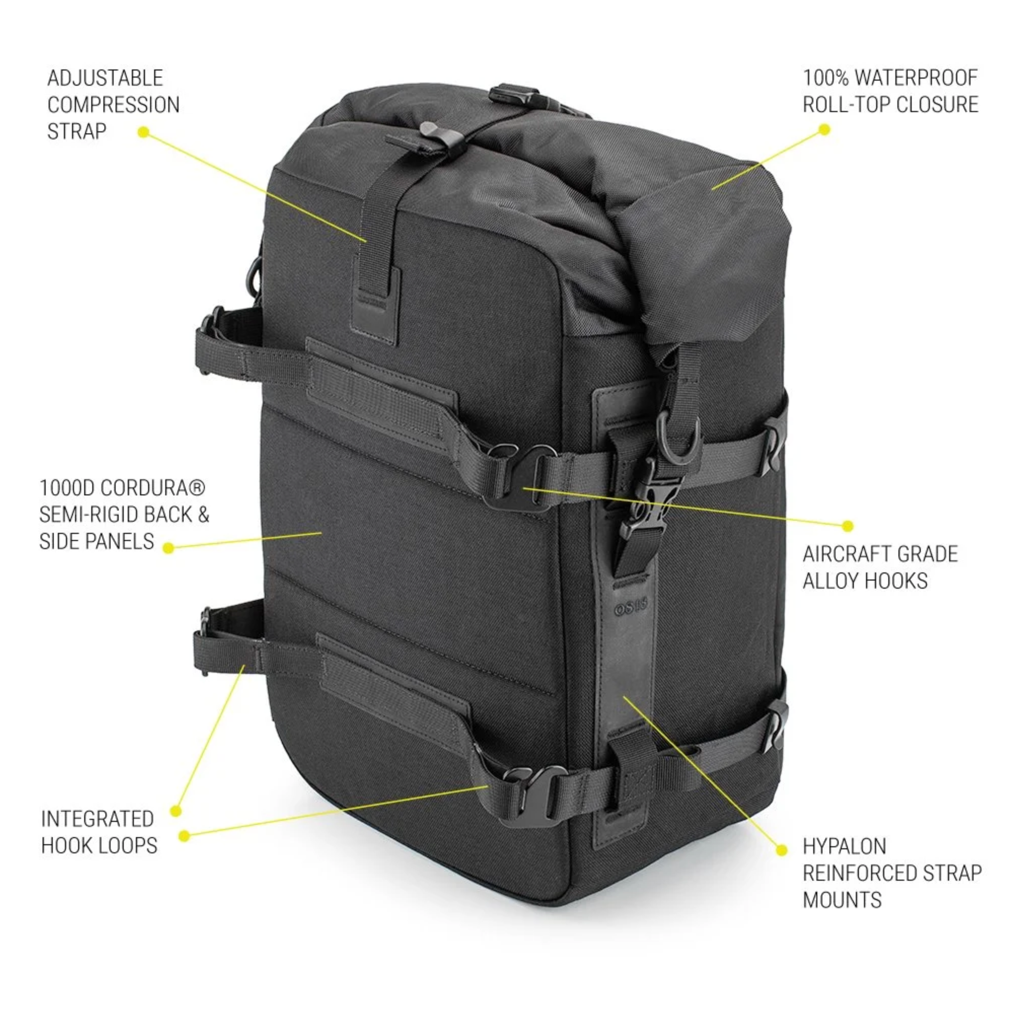 KRIEGA OS-18 Adventure tail bag