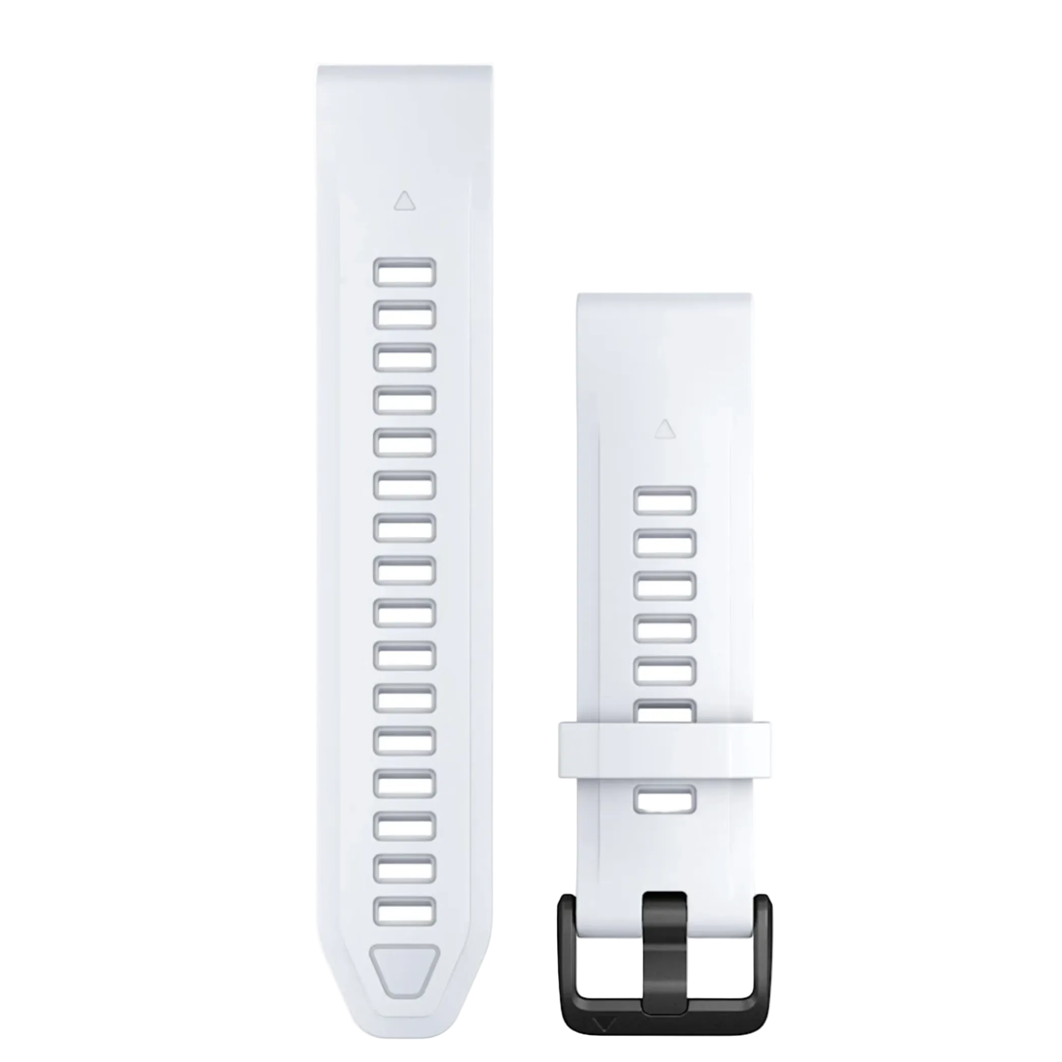 GARMIN laikrodžio dirželis Quickfit 20 mm silikoninis baltakmenis