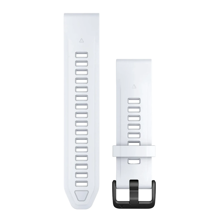 GARMIN horlogeband Quickfit 20mm siliconen whitestone