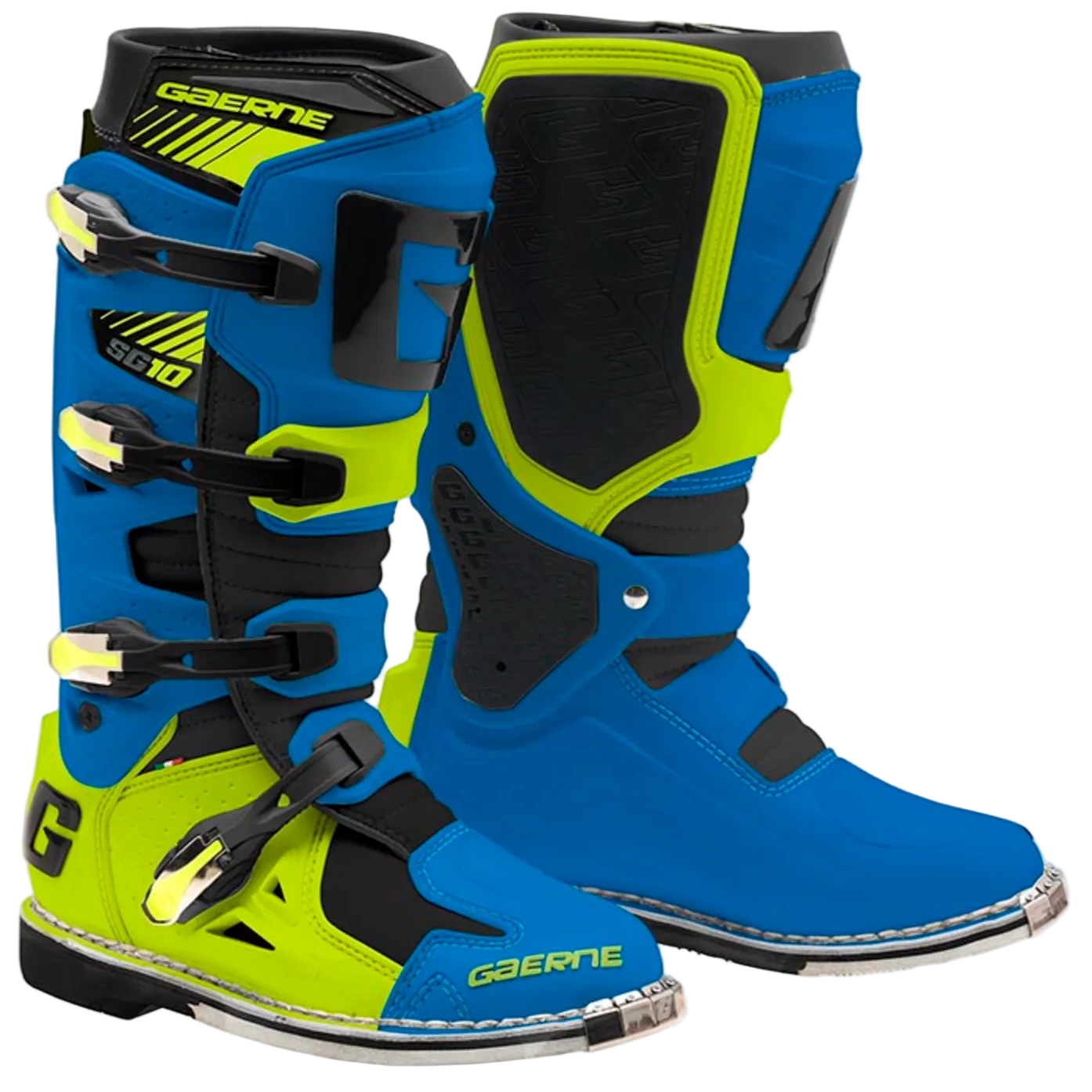 GAERNE Stiefel SG 10 blau/gelb