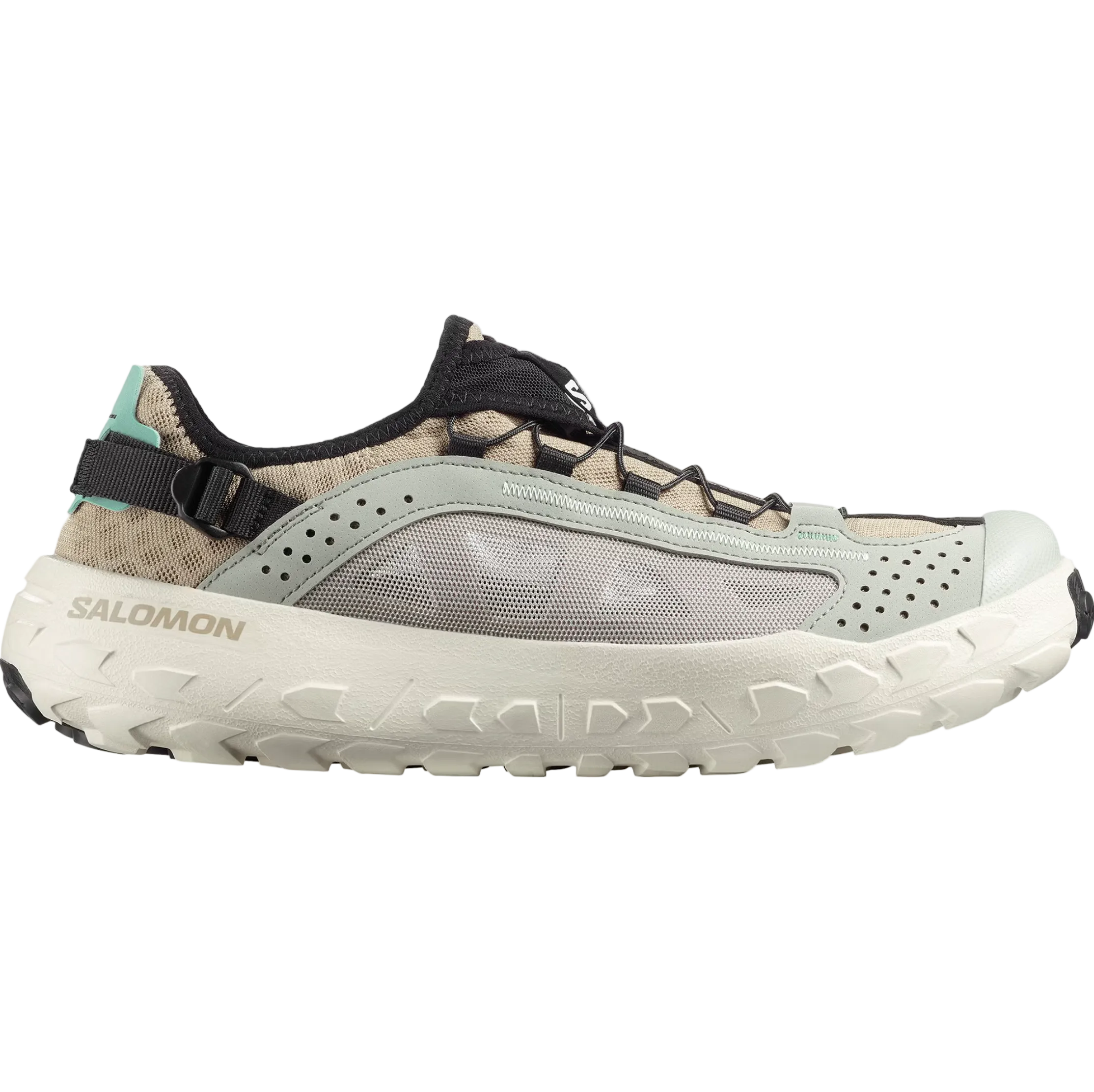 Chaussures SALOMON Solamphibian tan désert/fer forgé/aqua clair