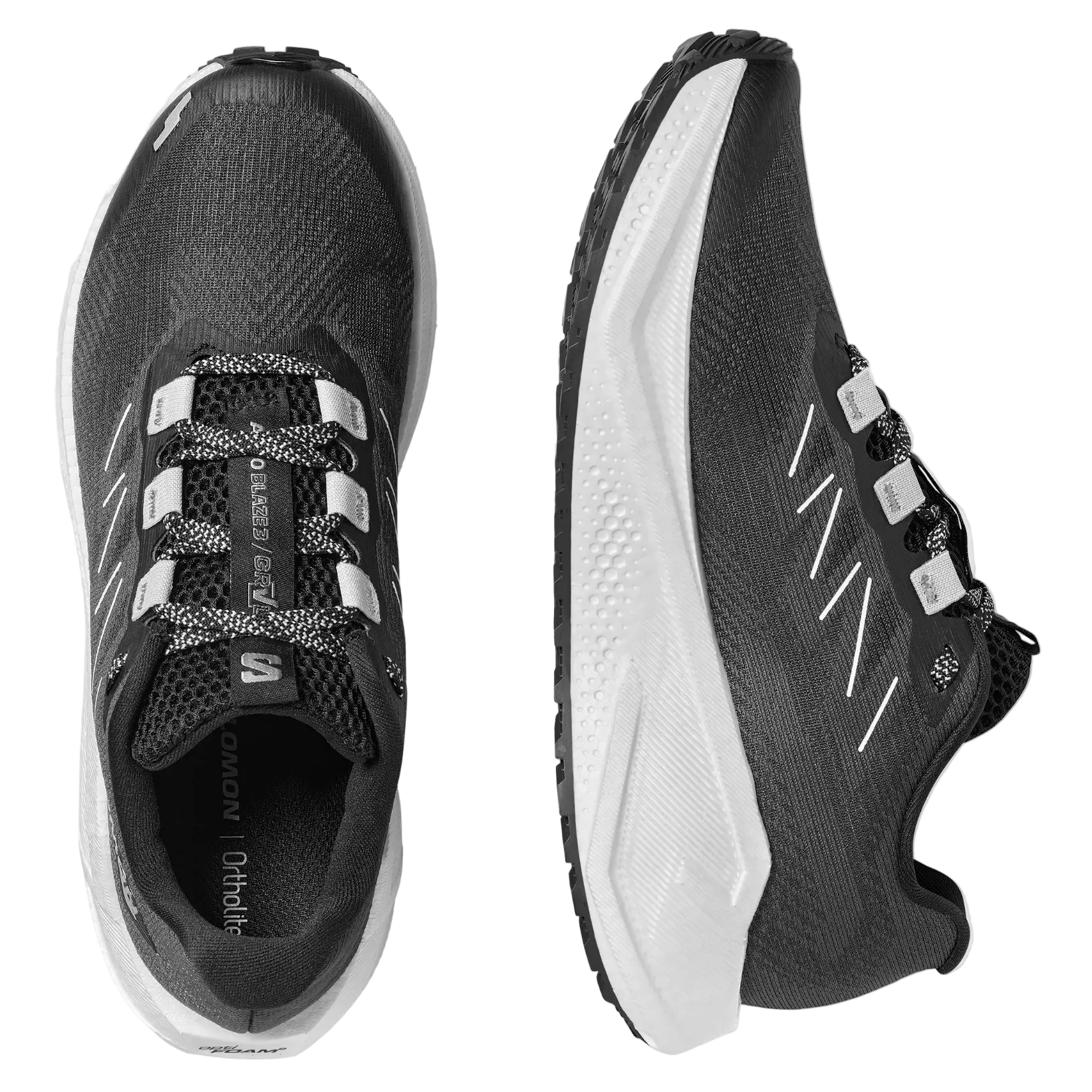 Buty SALOMON Aero Blaze 3 Grvl czarno-białe