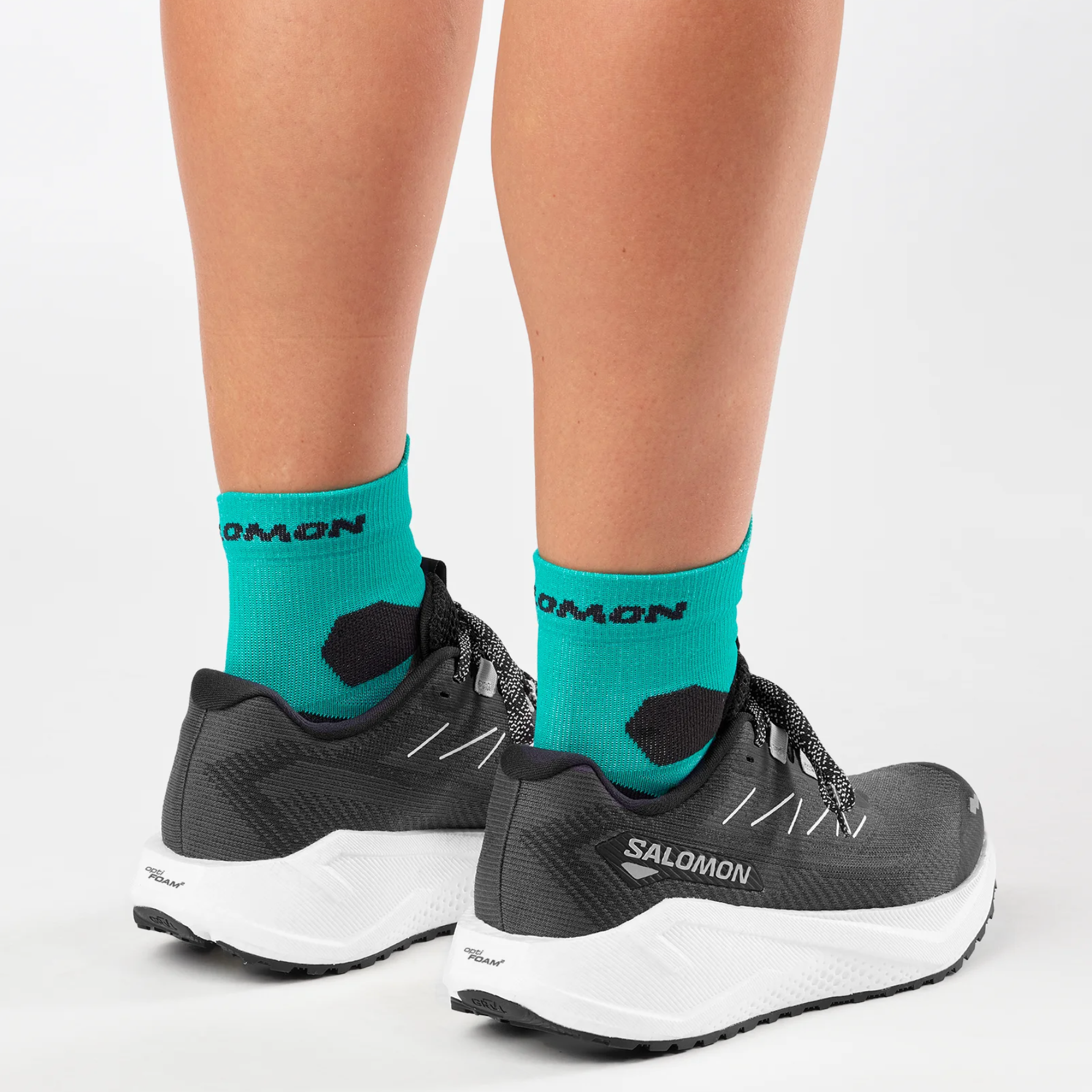 Buty SALOMON Aero Blaze 3 Grvl czarno-białe