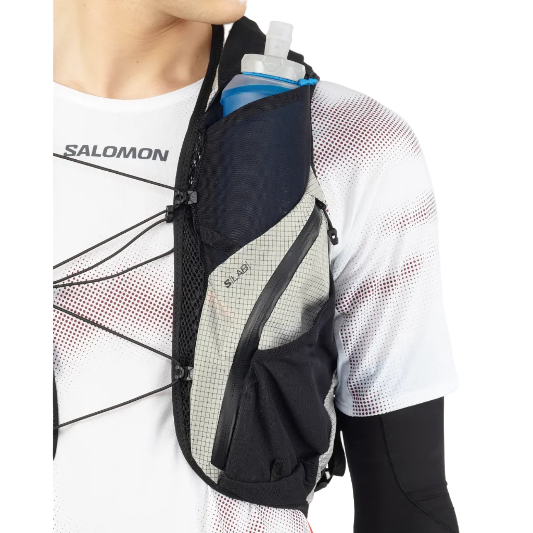SALOMON vest with hydration S/Lab Adventure 20 Set black/white