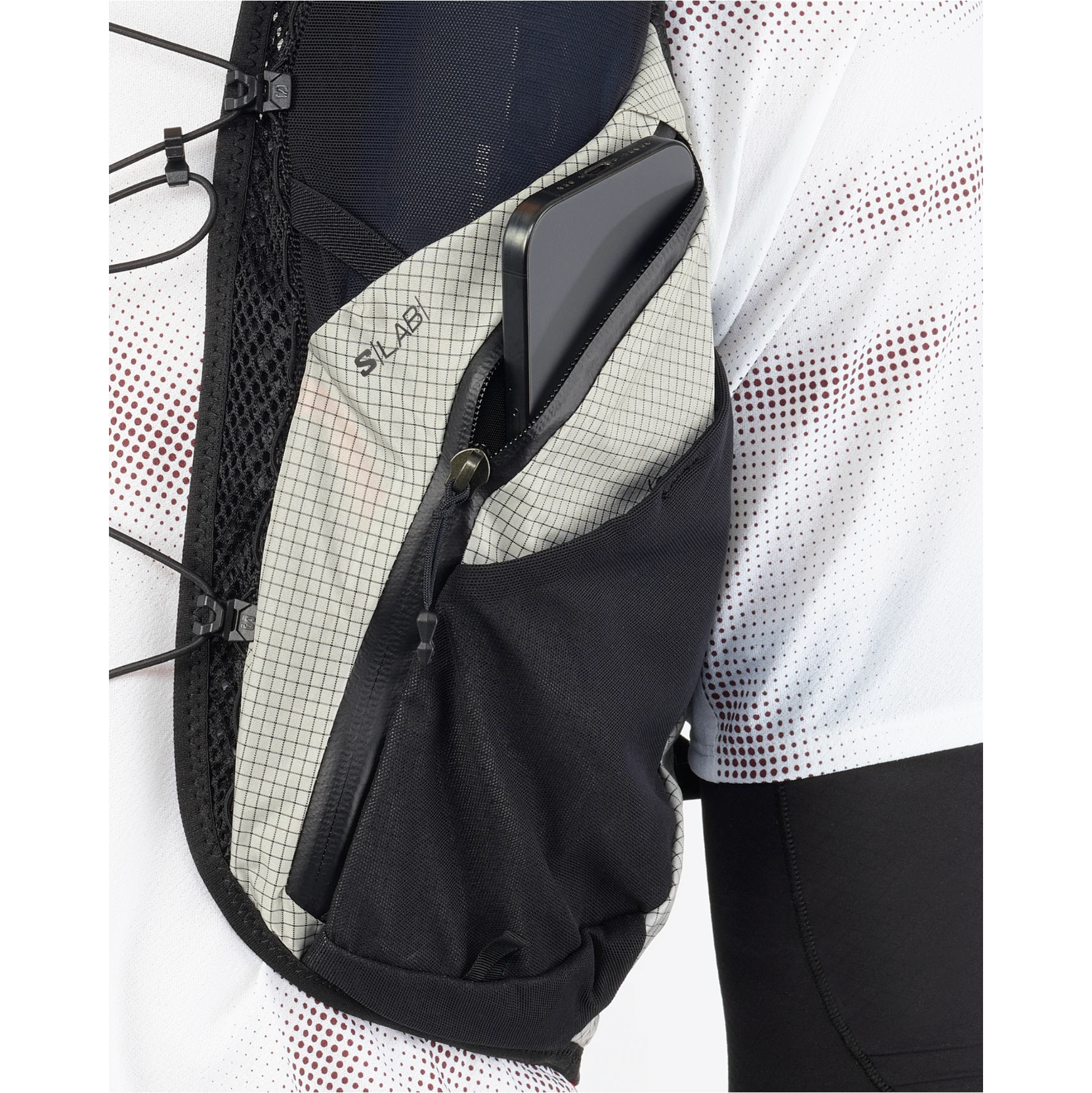 SALOMON vest with hydration S/Lab Adventure 20 Set black/white