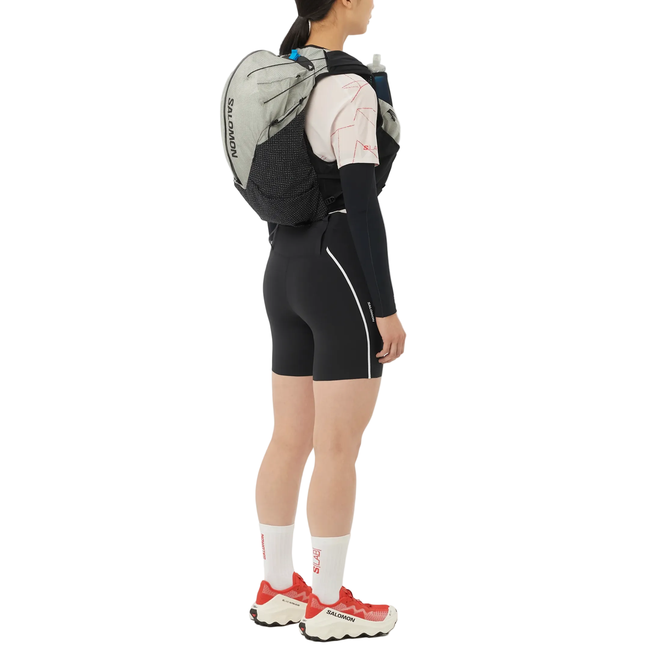 SALOMON vest with hydration S/Lab Adventure 20 Set black/white