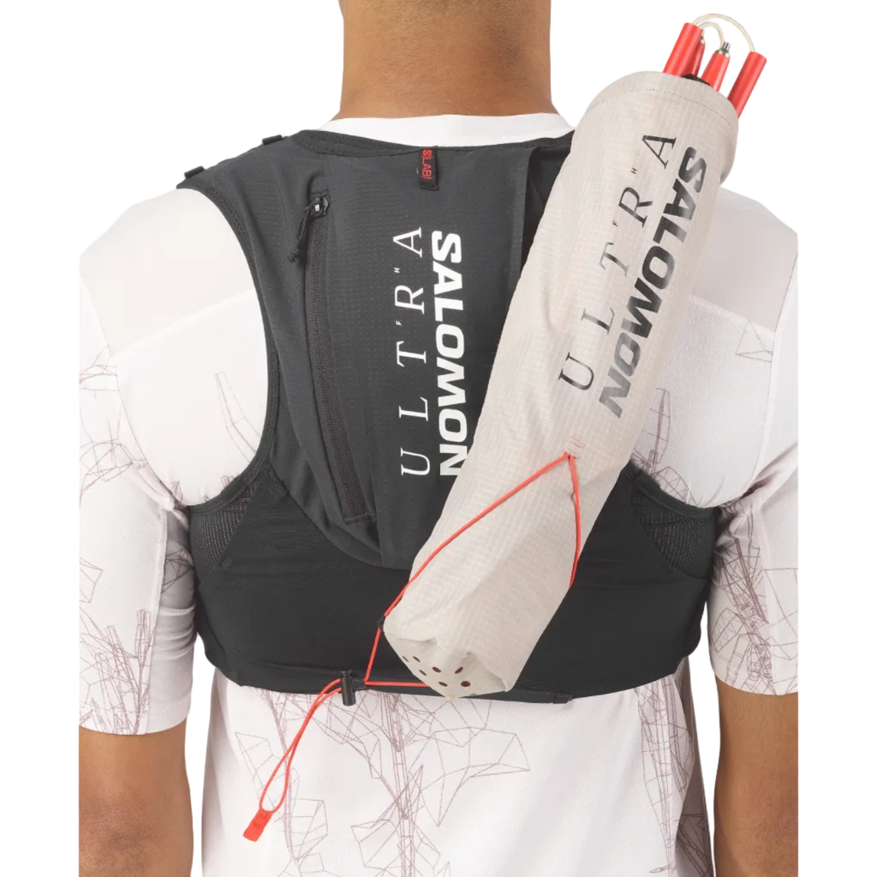 SALOMON Weste mit Hydration S/Lab Ultra 12 schwarz