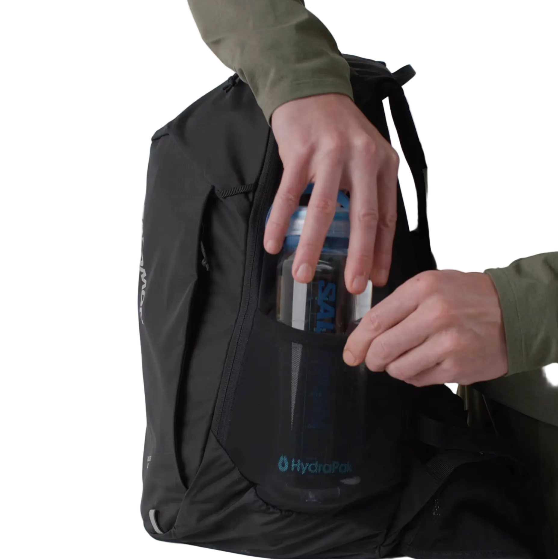 SALOMON Rucksack Trailblazer 20 Mustang/Schwarz Kaffee