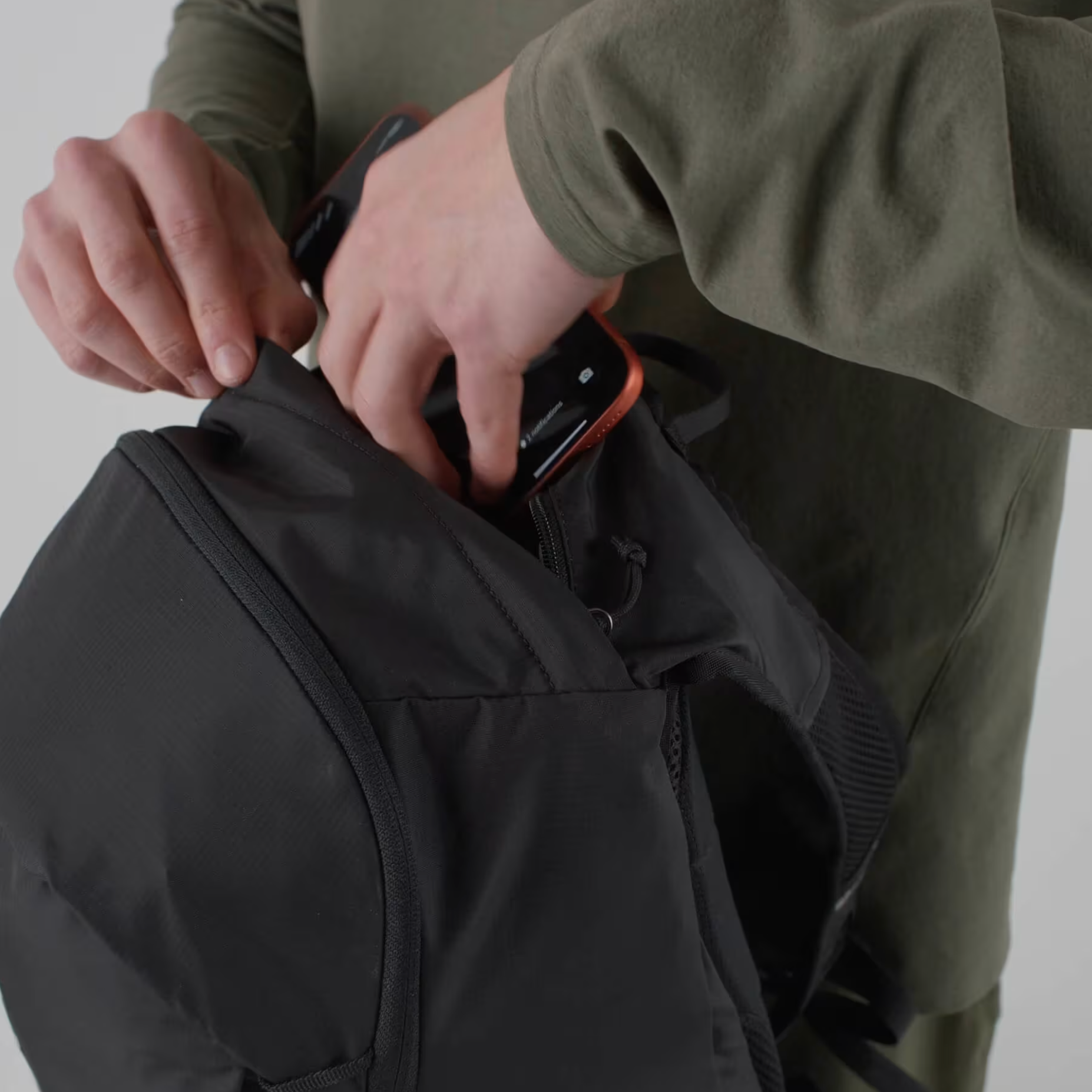 SALOMON Rucksack Trailblazer 20 Mustang/Schwarz Kaffee