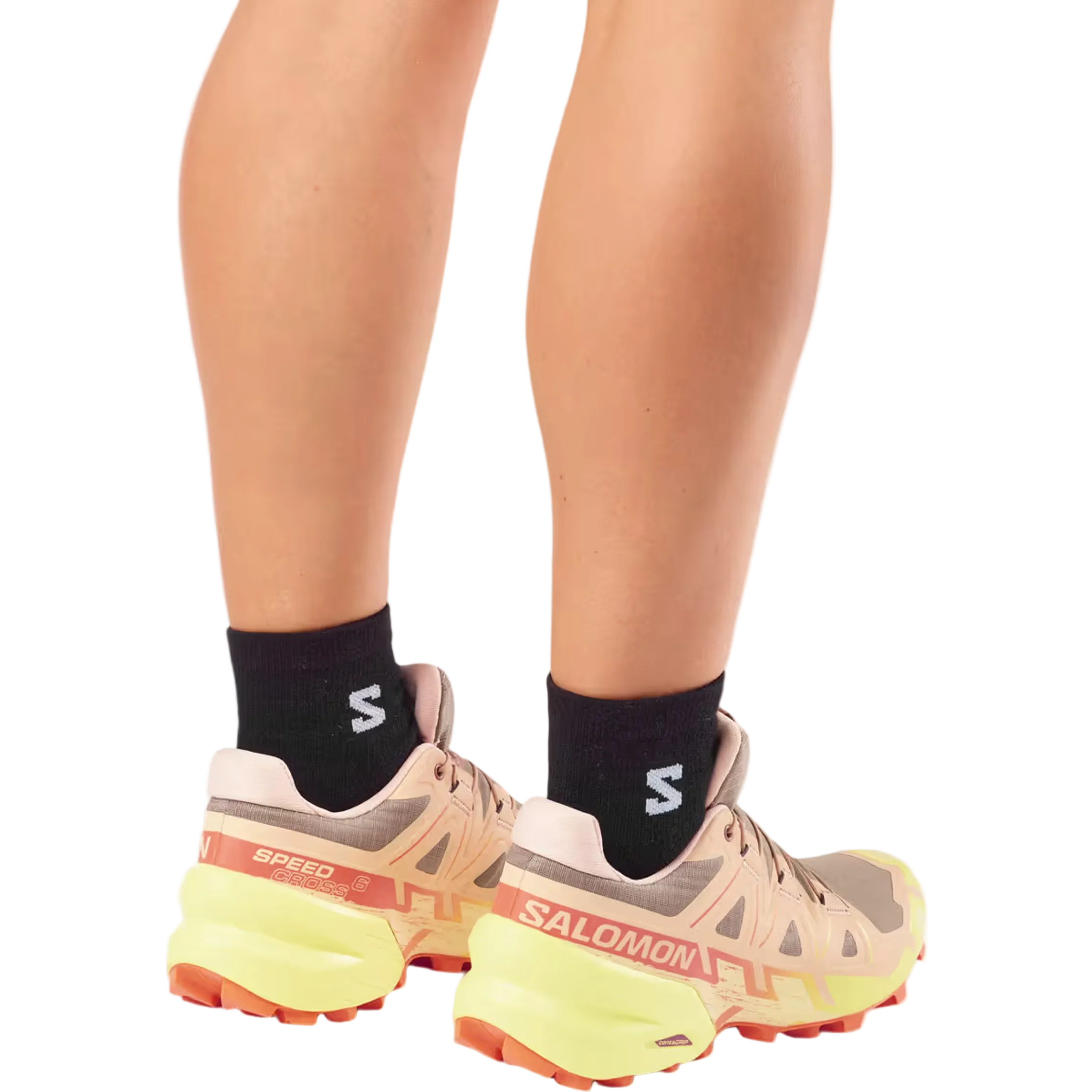 SALOMON sko Speedcross 6 W burro/sunny lime/almond cream