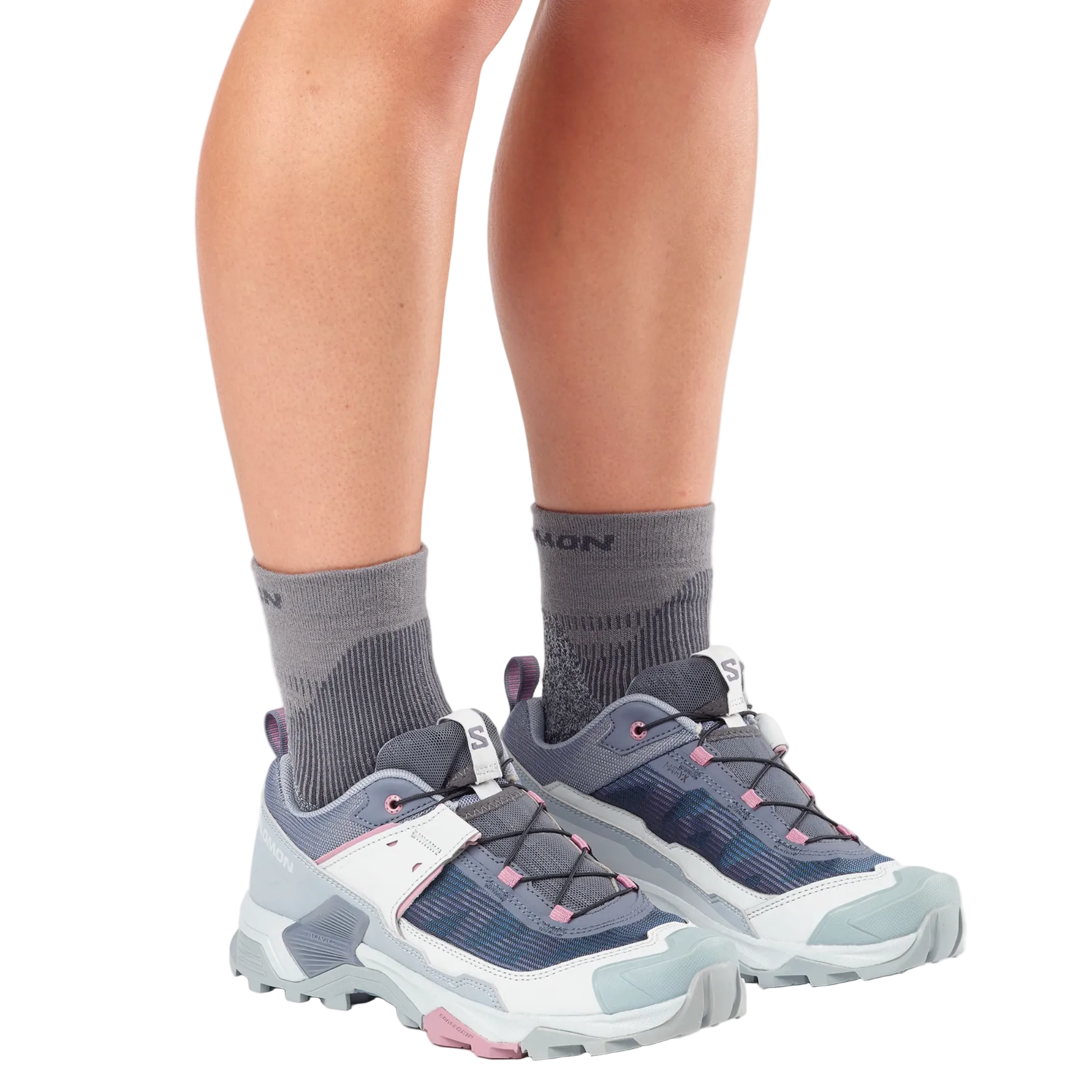 Buty SALOMON X Ultra 5 W grisaille/tradewinds/dusky orchid