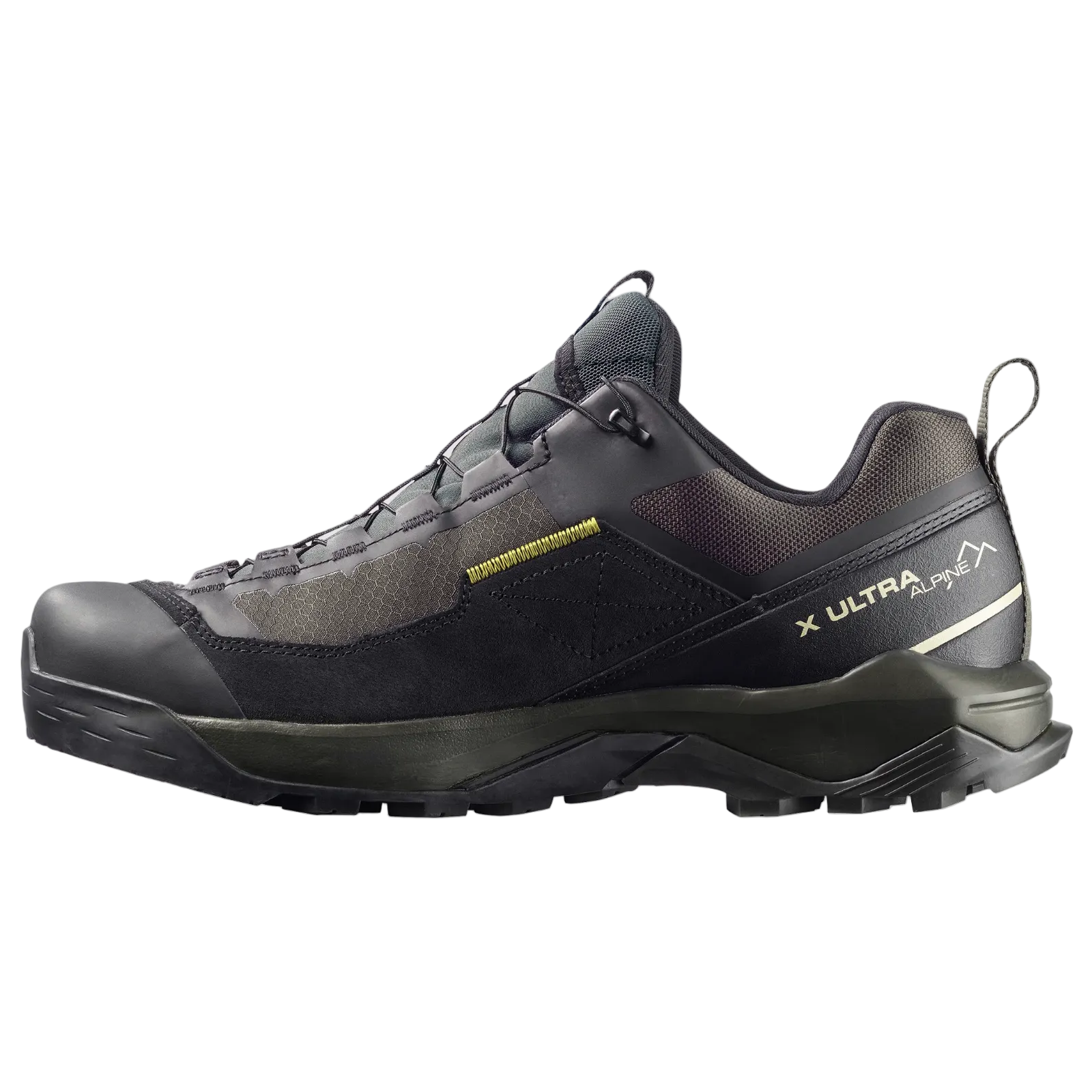 SALOMON sko X Ultra Alpine GTX sort/peat/aspargus grøn