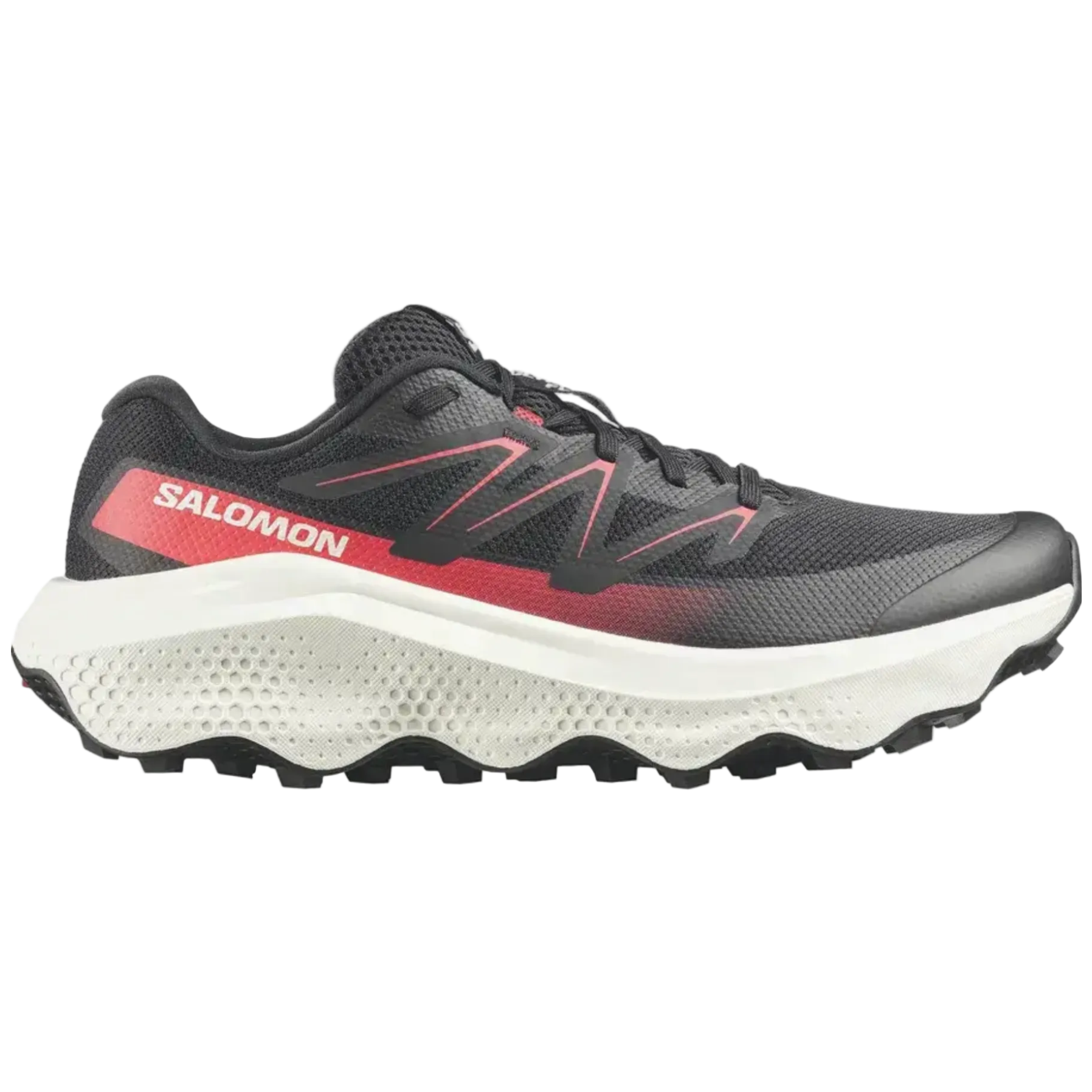 SALOMON sko Ultra Flow 2 sort/vaniljeis/flammende rød