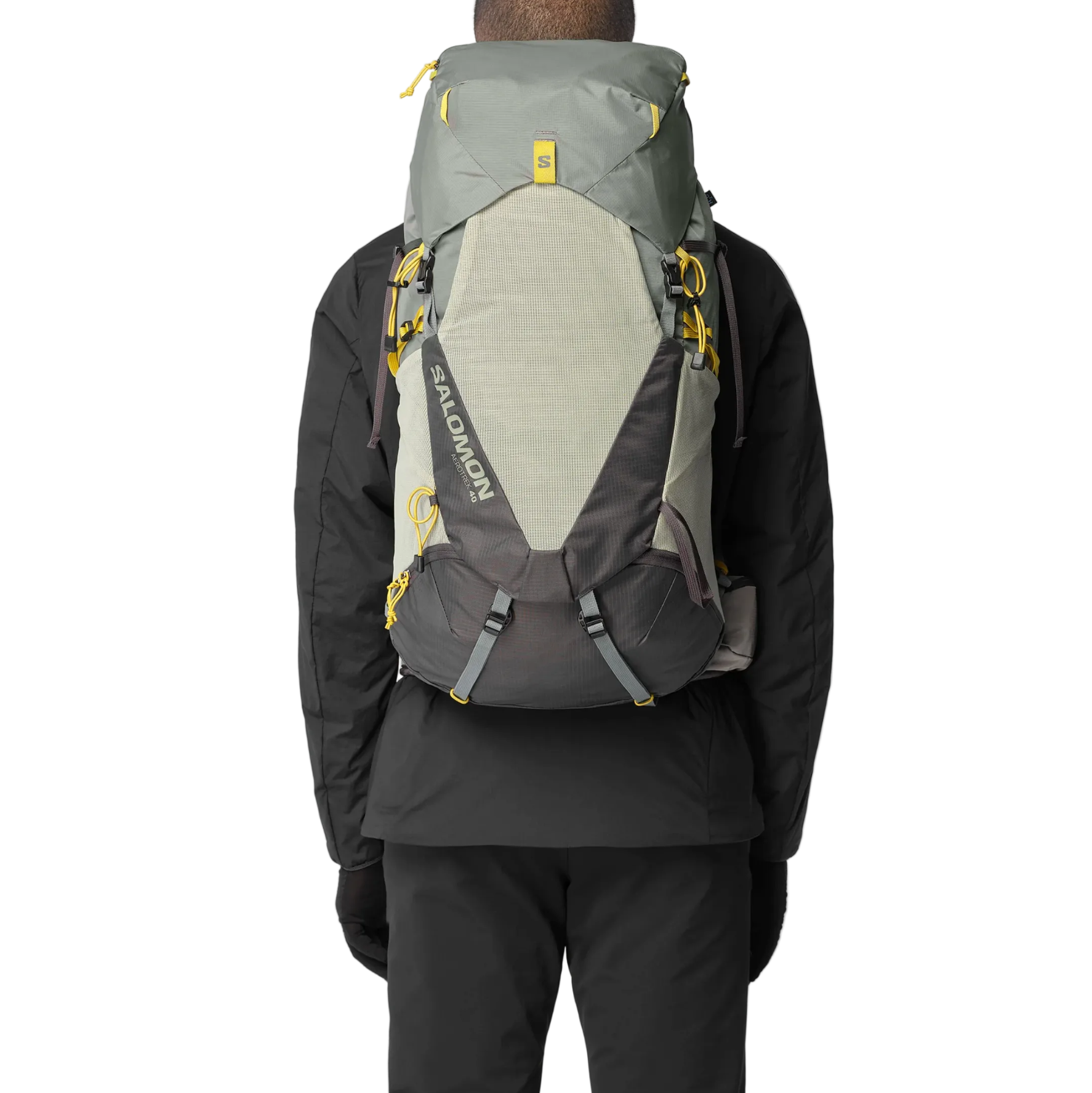 SALOMON rygsæk Aerotrek 40 sedona sage/seagrass/cress green
