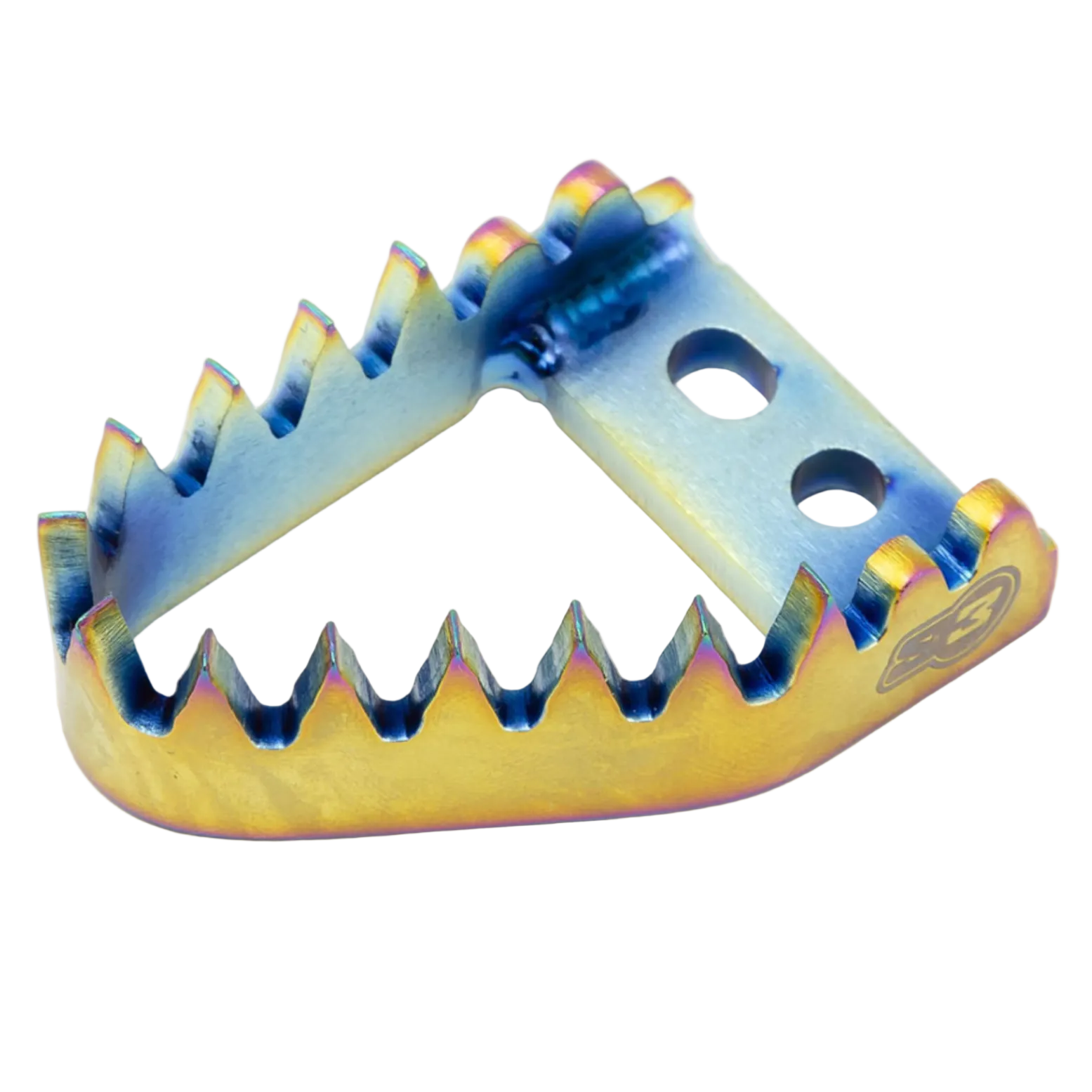 S3 Titanium bremsetip stor flad