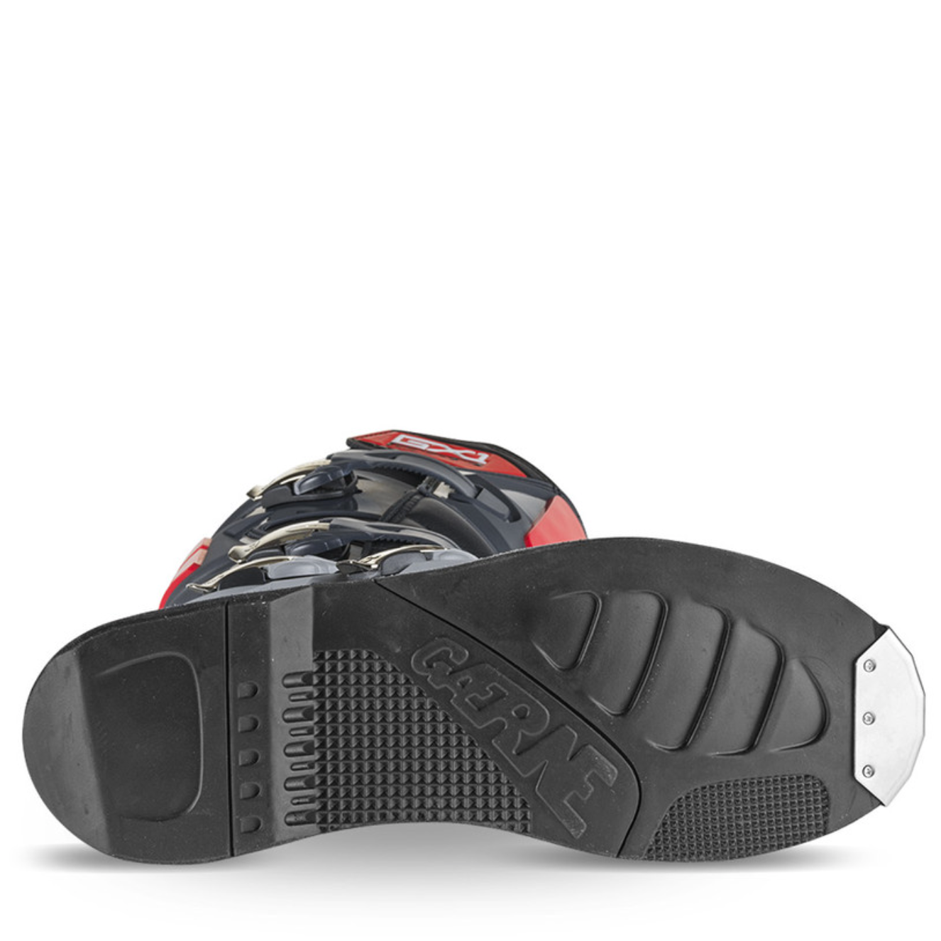 GAERNE laarzen GX1 antraciet/grijs/rood
