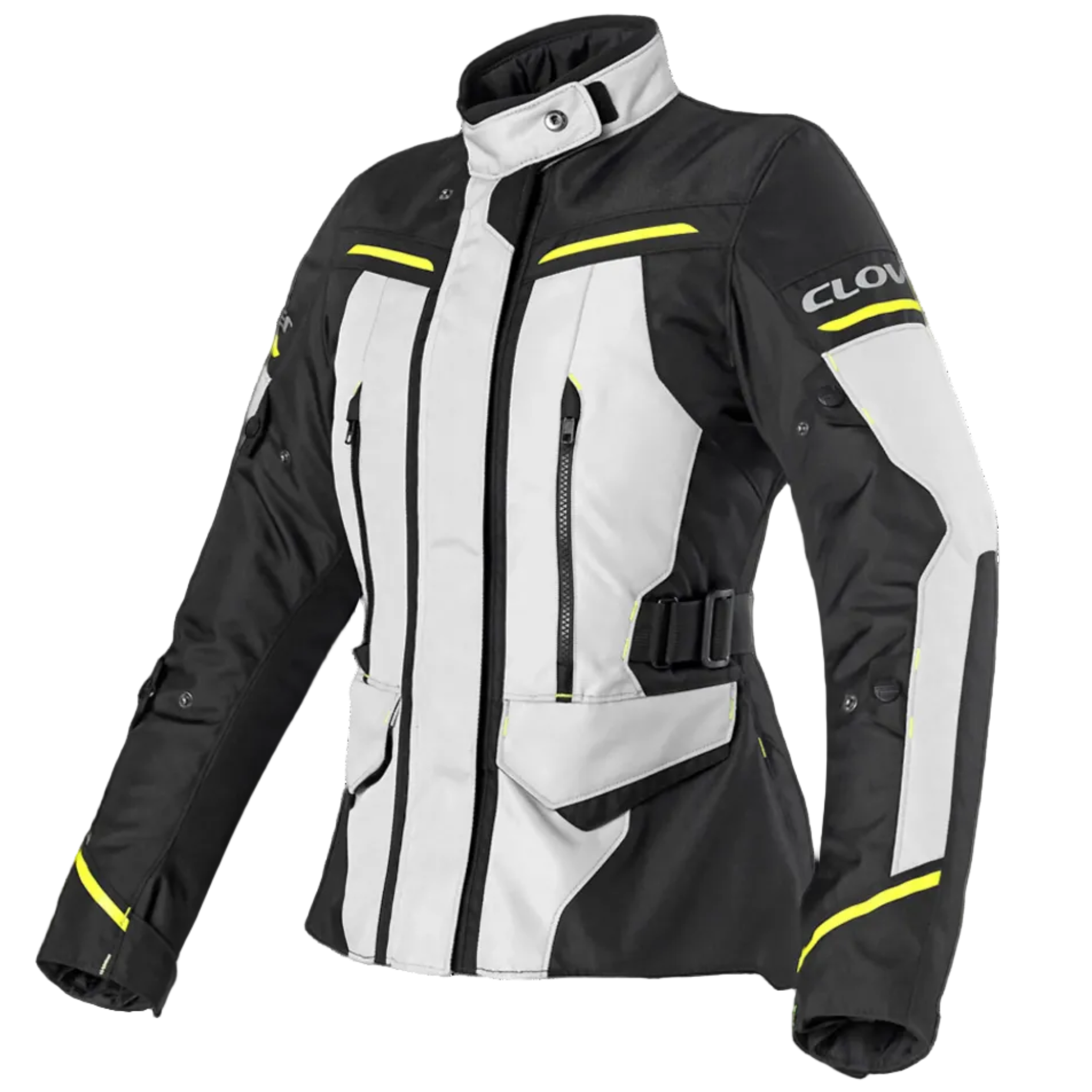 CLOVER Jacke Storm 4 WP Damen schwarz/grau