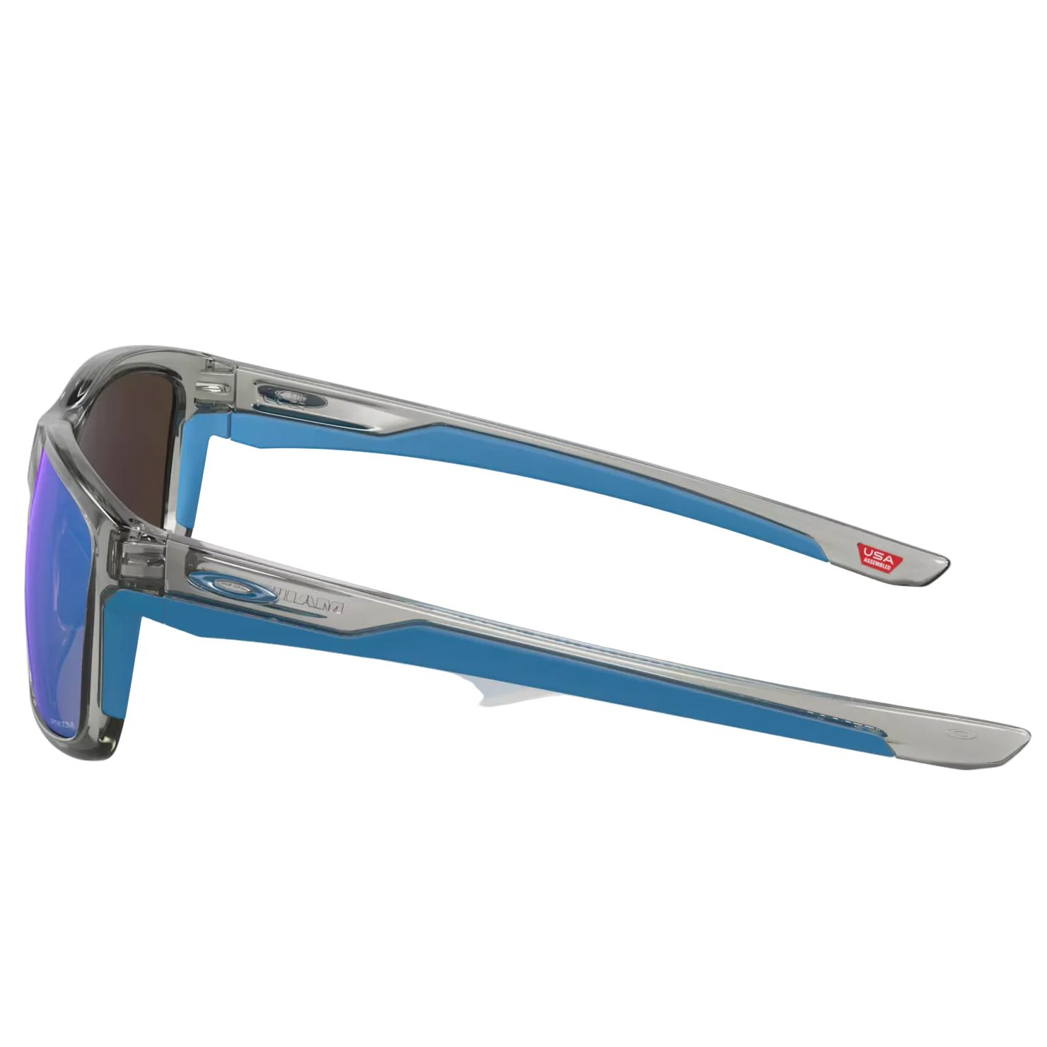 OAKLEY zonnebril Mainlink grijs inkt met zwarte saffier