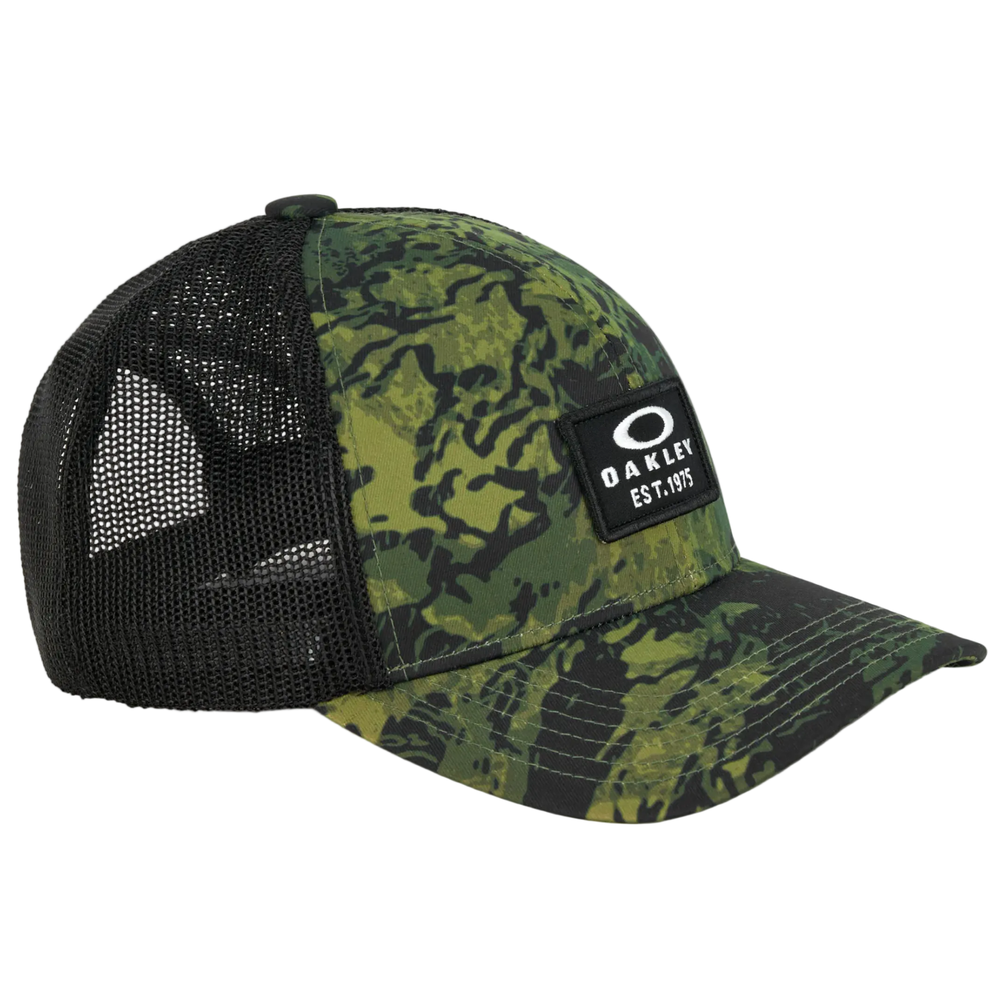 Cappellino OAKLEY Patch Trucker tiger camo verde