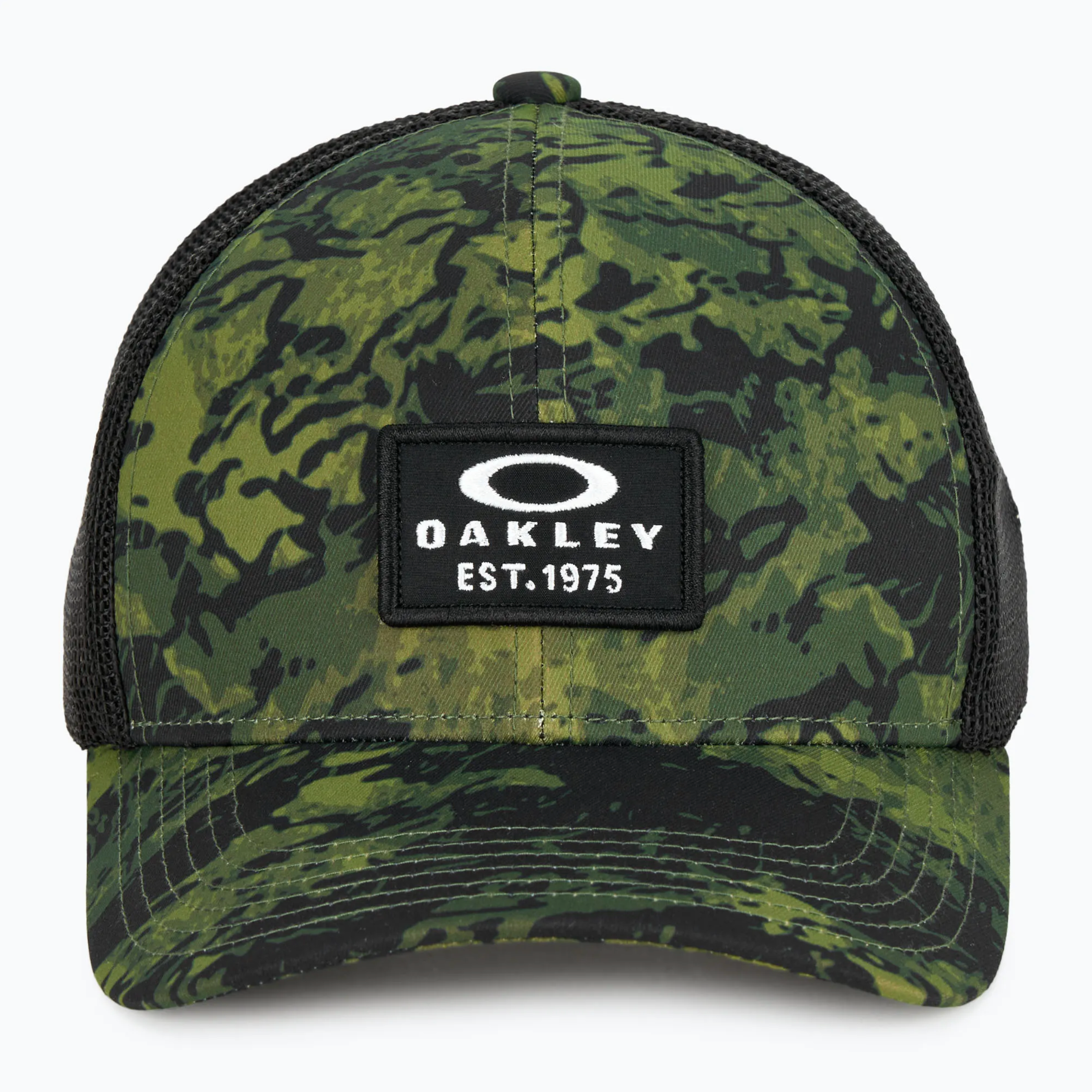 OAKLEY cap Patch Trucker tiger camo green