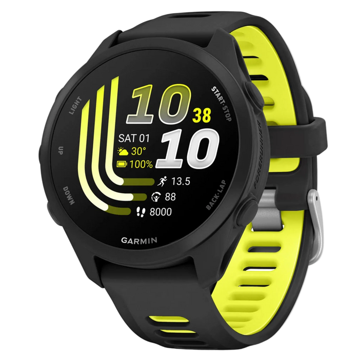 GARMIN Forerunner 170 43mm GPS black/amp yellow