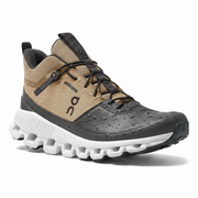 ON scarpe Cloud Hi Waterproof W marrone/grigio