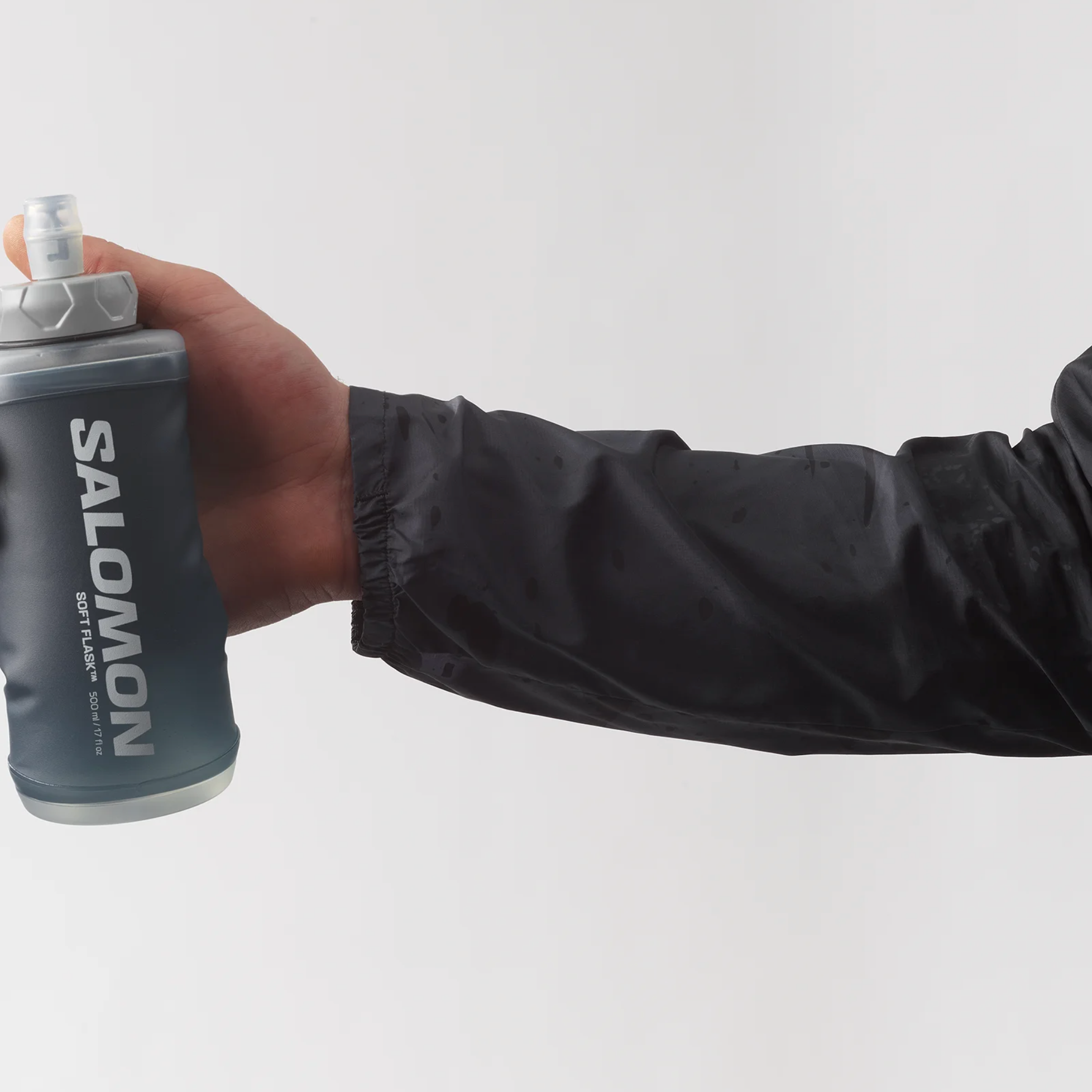 SALOMON drikkeblære Active Handheld 500ml sort/grå