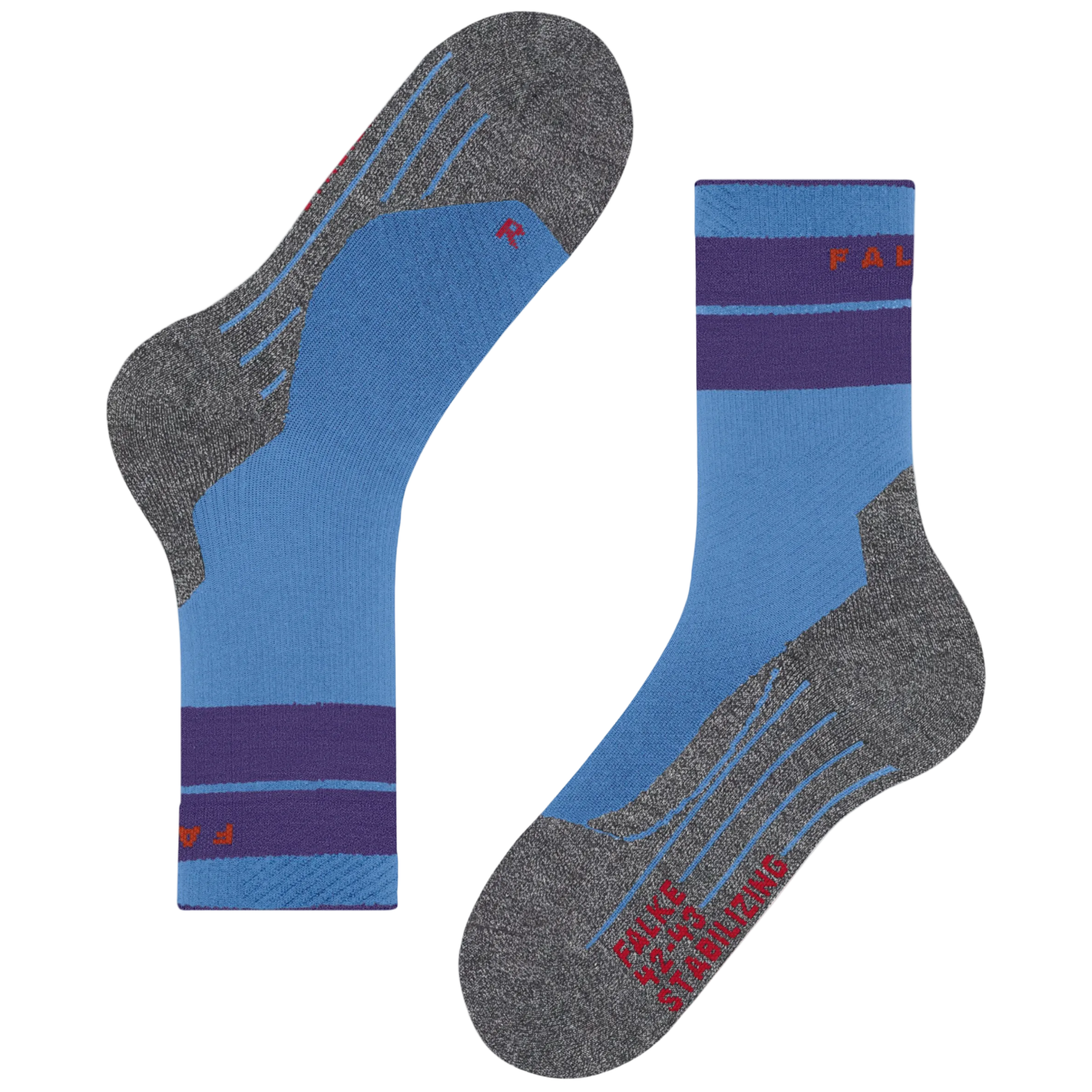 FALKE sokker TK COMPRESSION blå/lilla