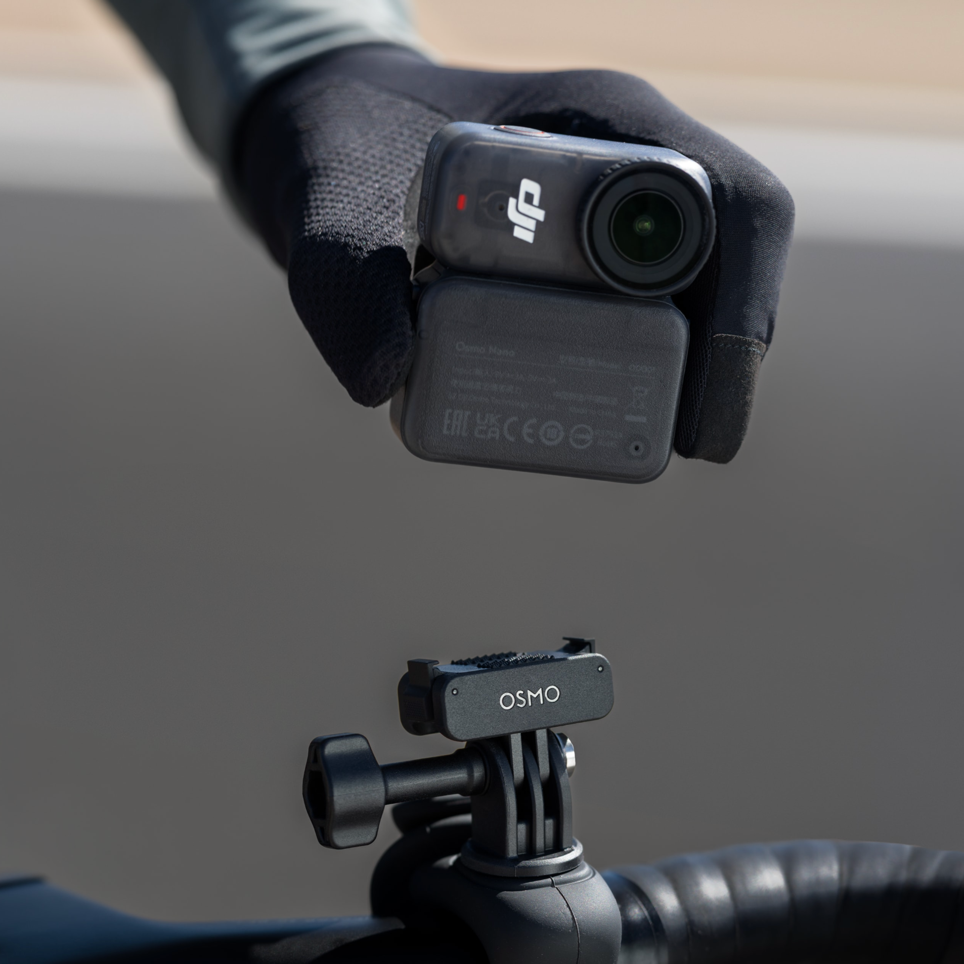 DJI Osmo Action supporto adattatore a sgancio rapido a doppia direzione
