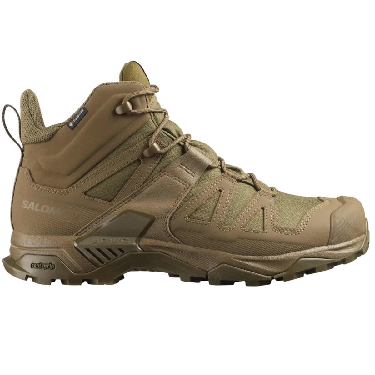 SALOMON chaussures tactiques X Ultra Forces Mid GTX coyote/coyote