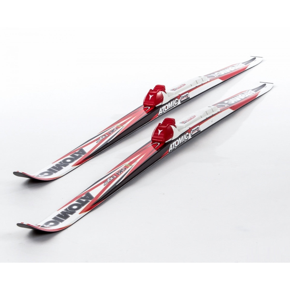 Sci da fondo ATOMIC con attacchi Ski Tiger G2 rosso/bianco 170 '14