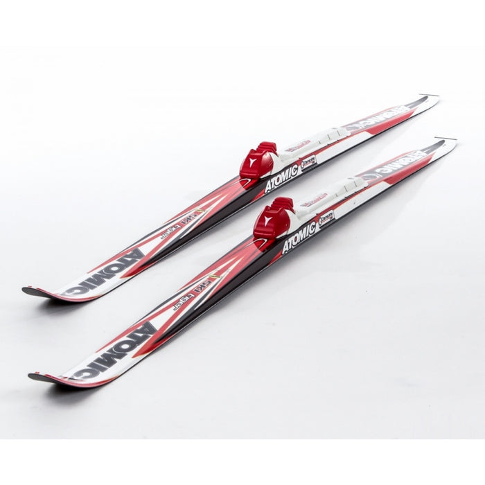 ATOMIC Langlaufski mit Bindungen Ski Tiger G2 rot/weiß 170 '14