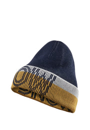 FALKE casquette d'hiver Skiing Beanie bleu/jaune/blanc