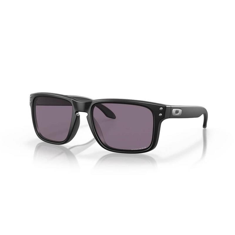 OAKLEY solbriller Holbrook mat sort med prizm grå