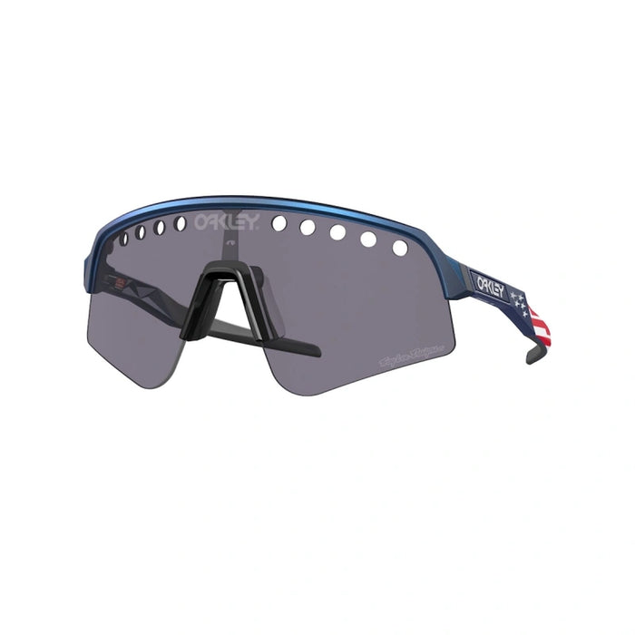 OAKLEY solbriller Sutro Lite Sweep TLD blue colorshift med prizm grå