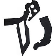 HUSQVARNA plastic frame guard RH black '08-'10