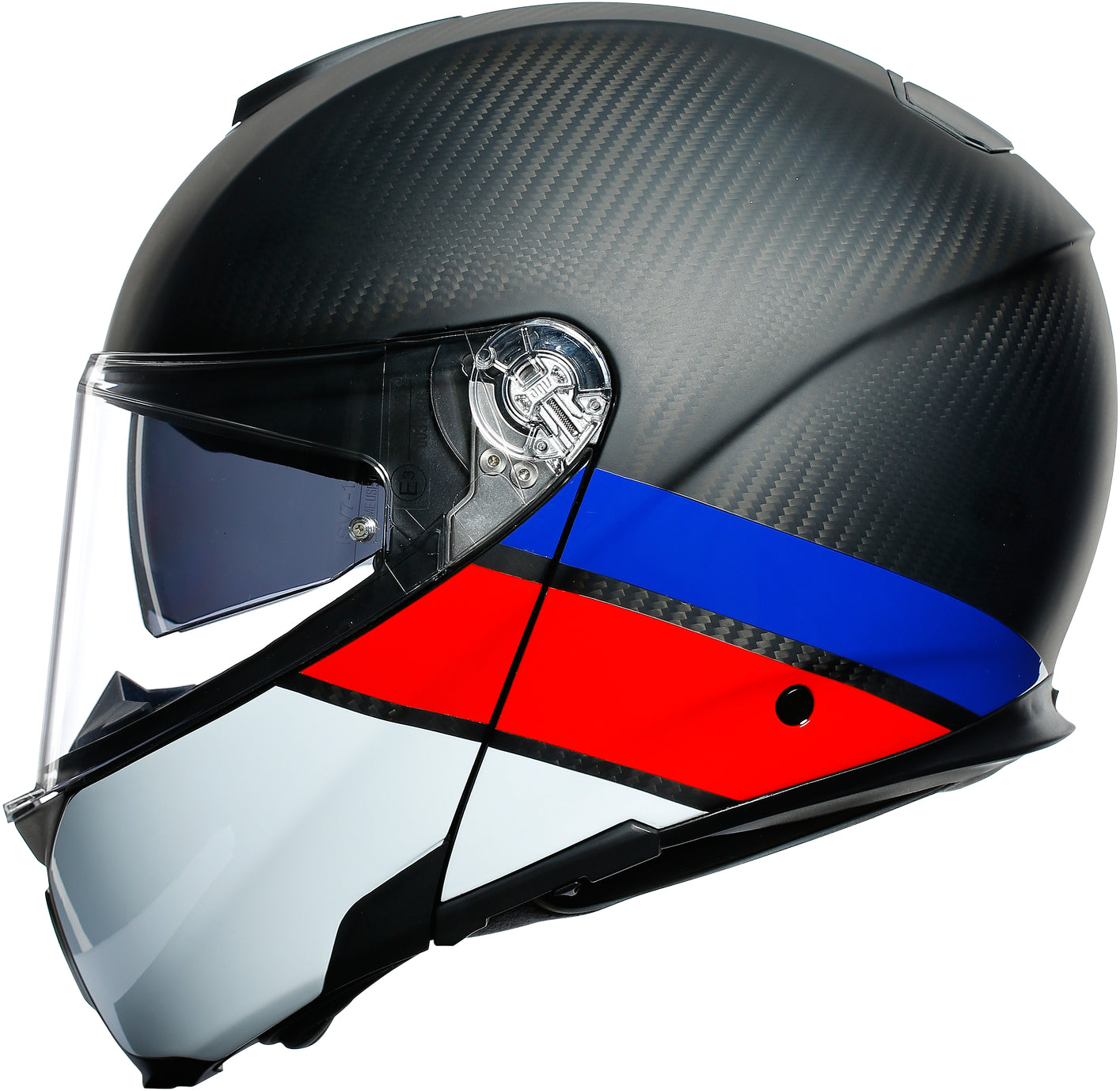 AGV kiiver Sportmodular süsinikkiust punane/sinine