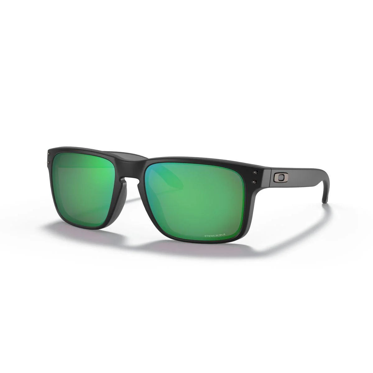 OAKLEY solbriller Holbrook mat sort med prizm jade irid