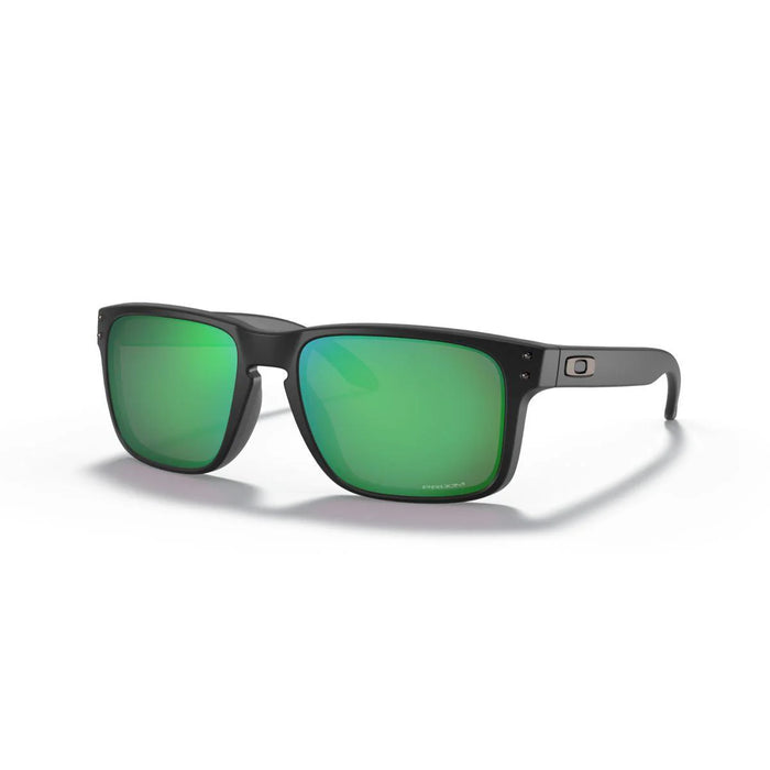 OAKLEY Sonnenbrille Holbrook matt schwarz mit Prizm Jade Iridium