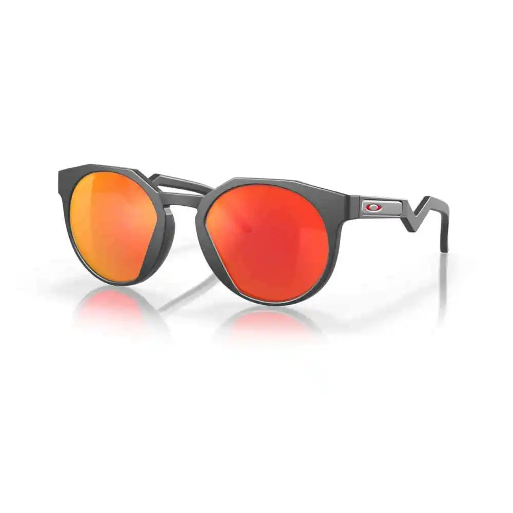 OAKLEY solbriller HSTN mat carbon med prizm ruby