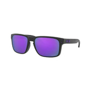 OAKLEY päikeseprillid Holbrook mattmust prizm violettidega