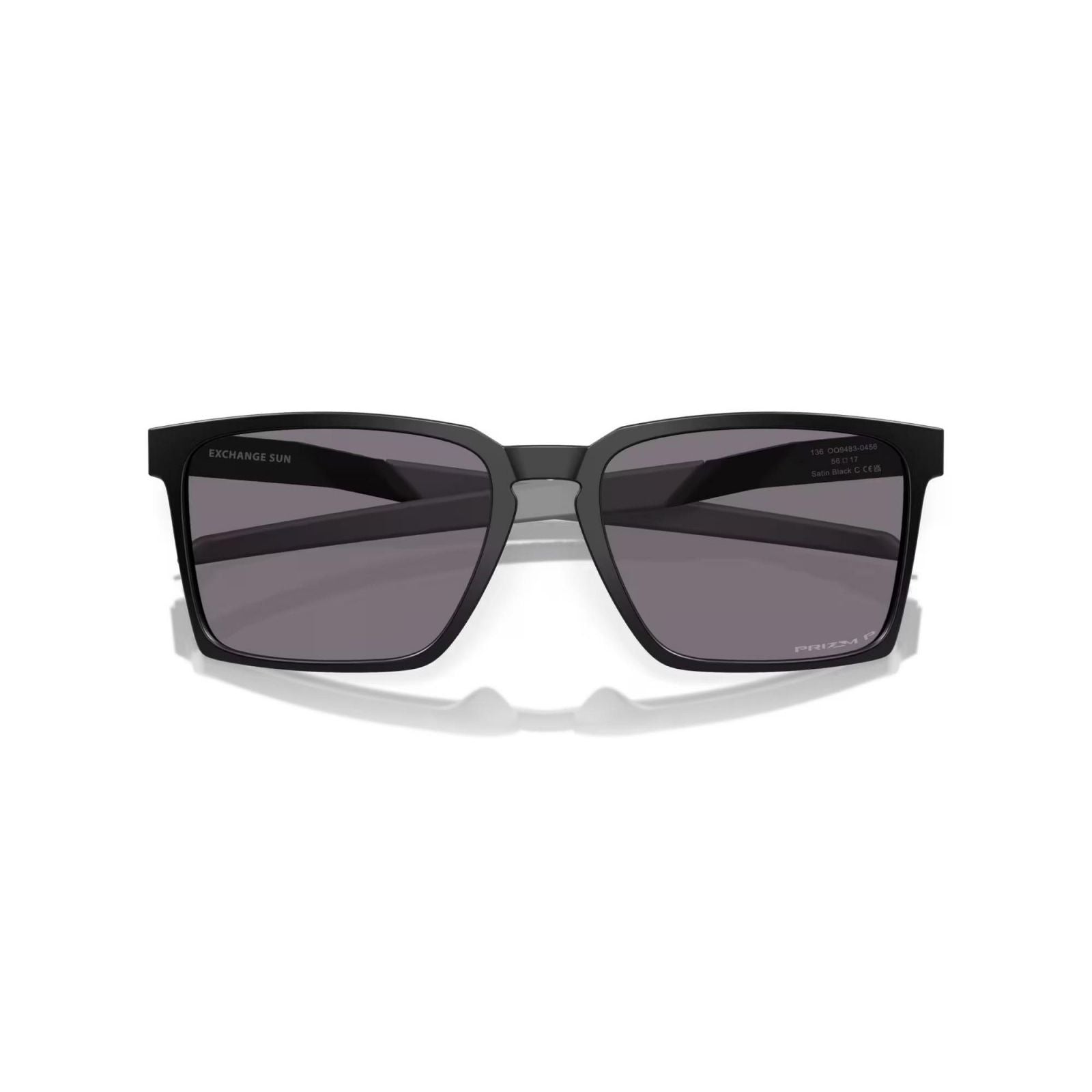 OAKLEY solbriller Exchange Sun satin sort med prizm grå polariseret