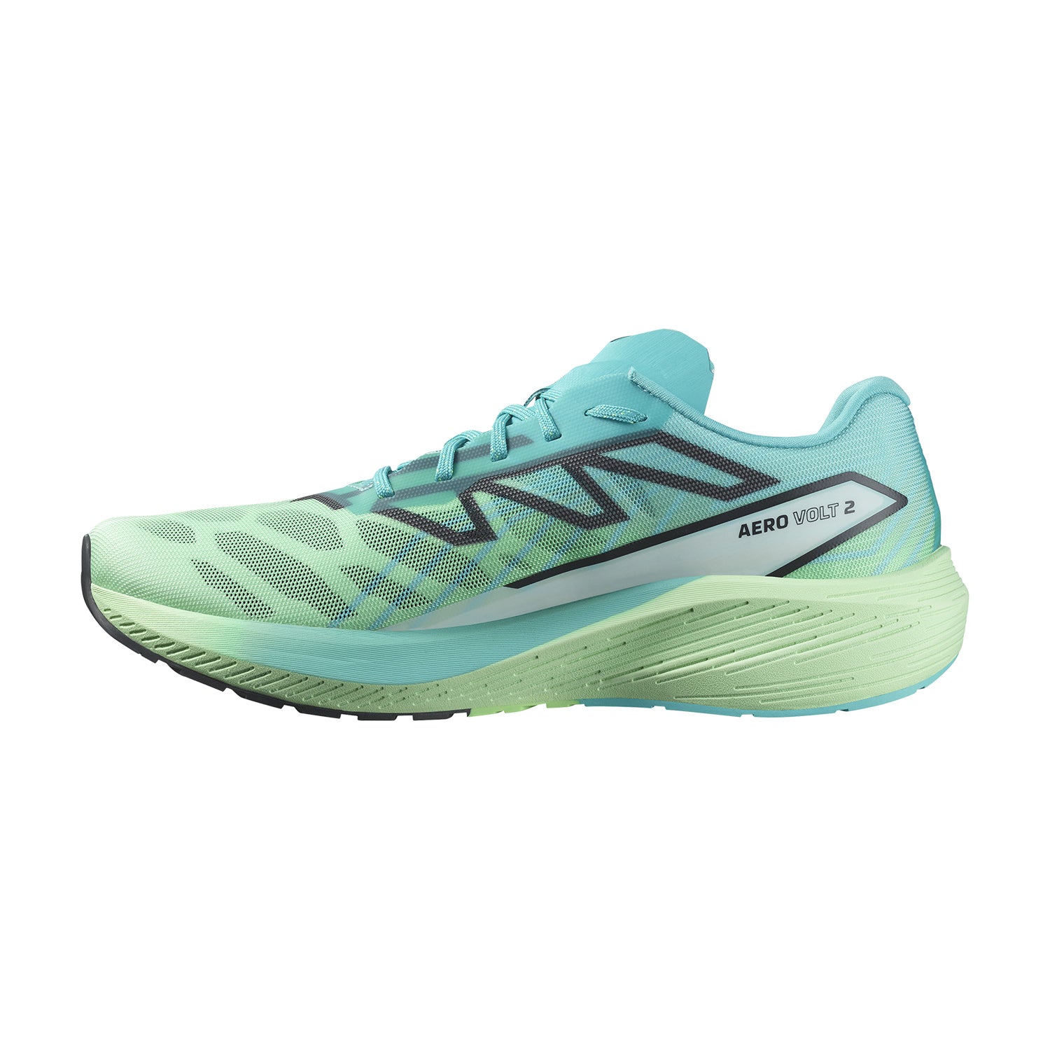 Chaussures SALOMON Aero volt 2 vert/bleu/blanc