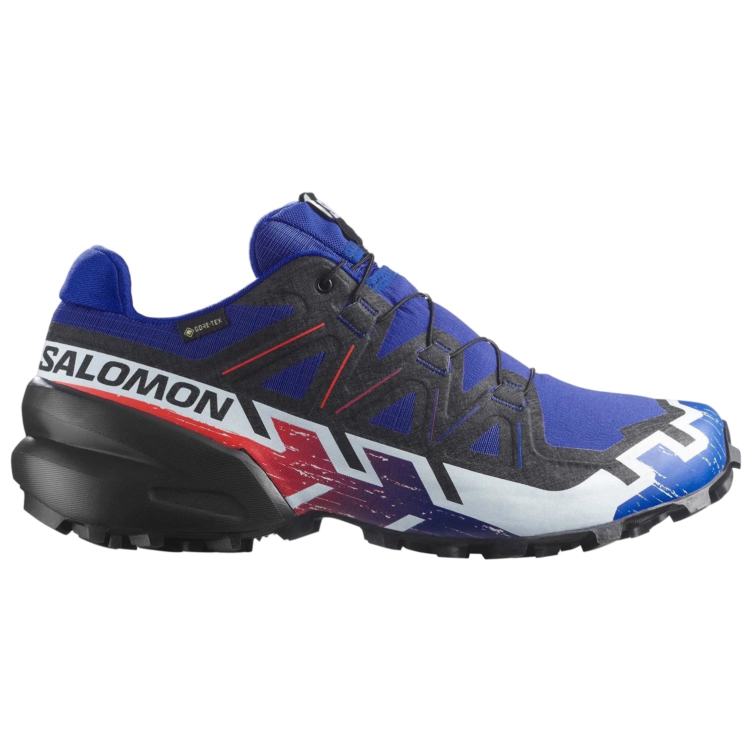 Chaussures SALOMON Speedcross 6 GTX Équipe surf the web/rouge flamboyant/blanc