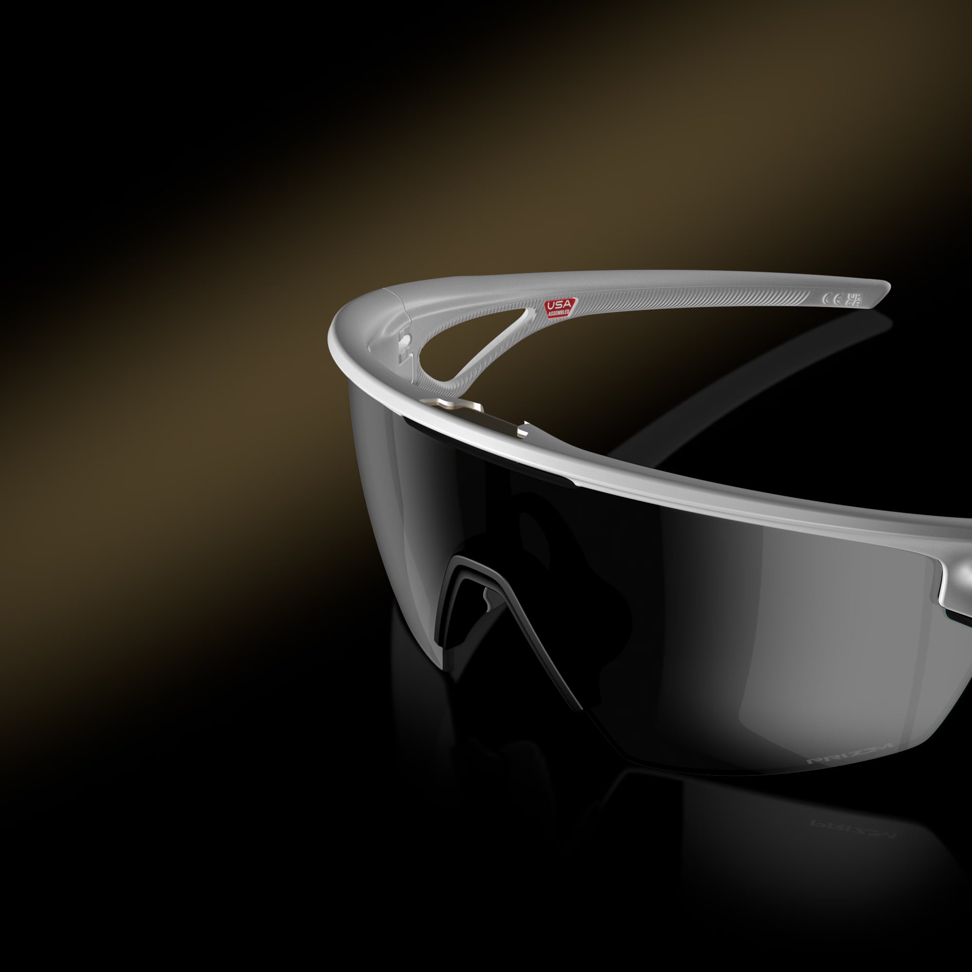 OAKLEY solbriller Sphaera mat hvid med Prizm sort