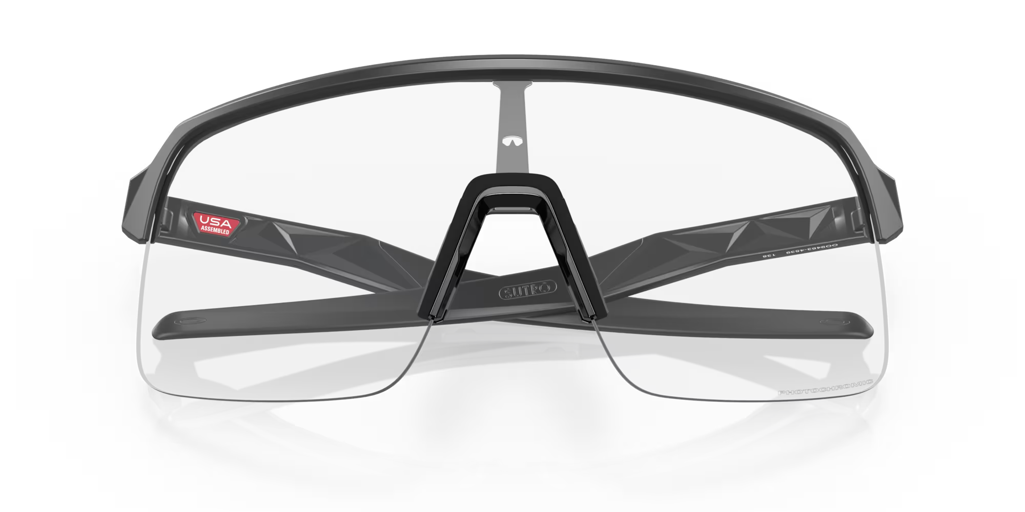 Lunettes OAKLEY Sutro Lite Sweep noir mat avec photochromique clair
