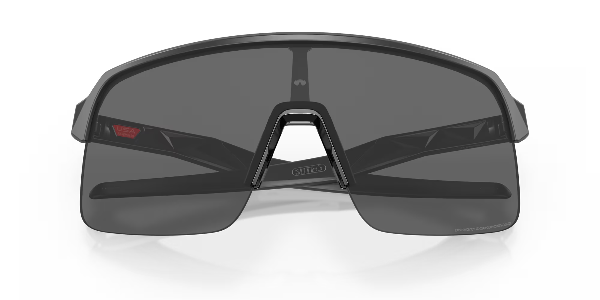 Lunettes OAKLEY Sutro Lite Sweep noir mat avec photochromique clair