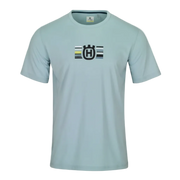 HUSQVARNA Accelerate Tee light blue