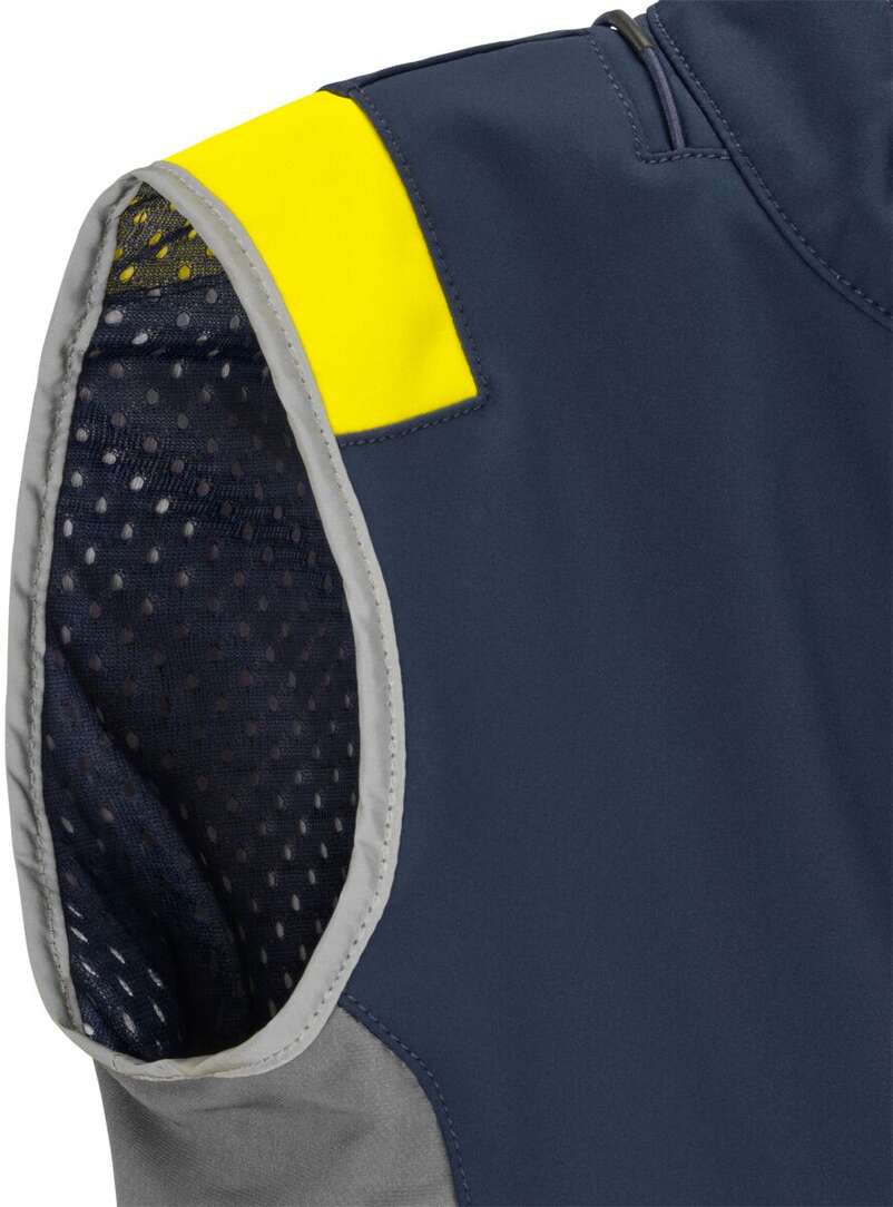 Gilet HUSQVARNA Kids Railed blu